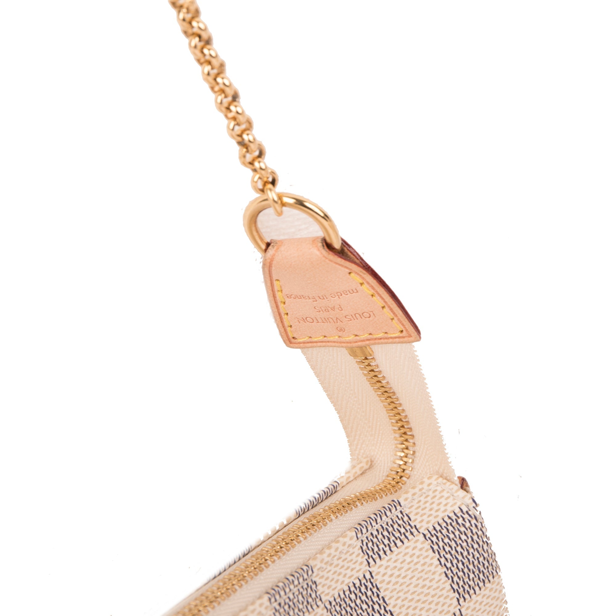 Louis Vuitton Damier Azur Eva Clutch with Strap