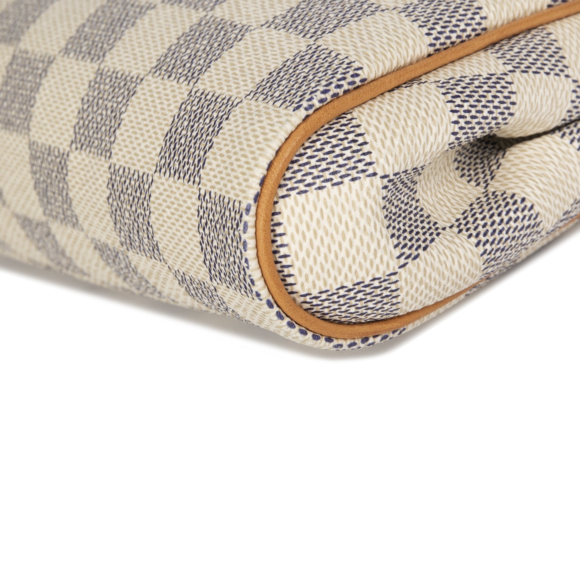 Louis Vuitton Damier Azur Eva Clutch with Strap