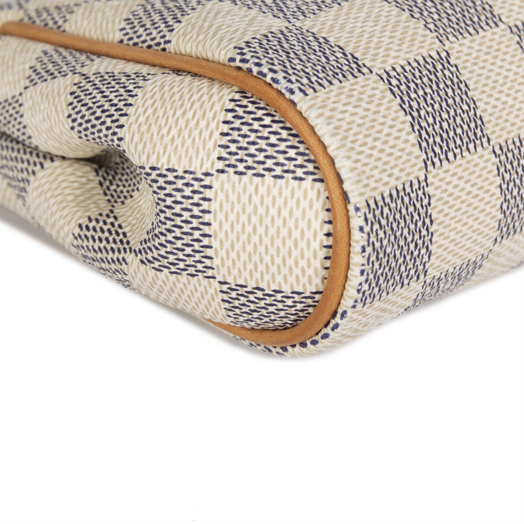 Louis Vuitton Damier Azur Eva Clutch with Strap