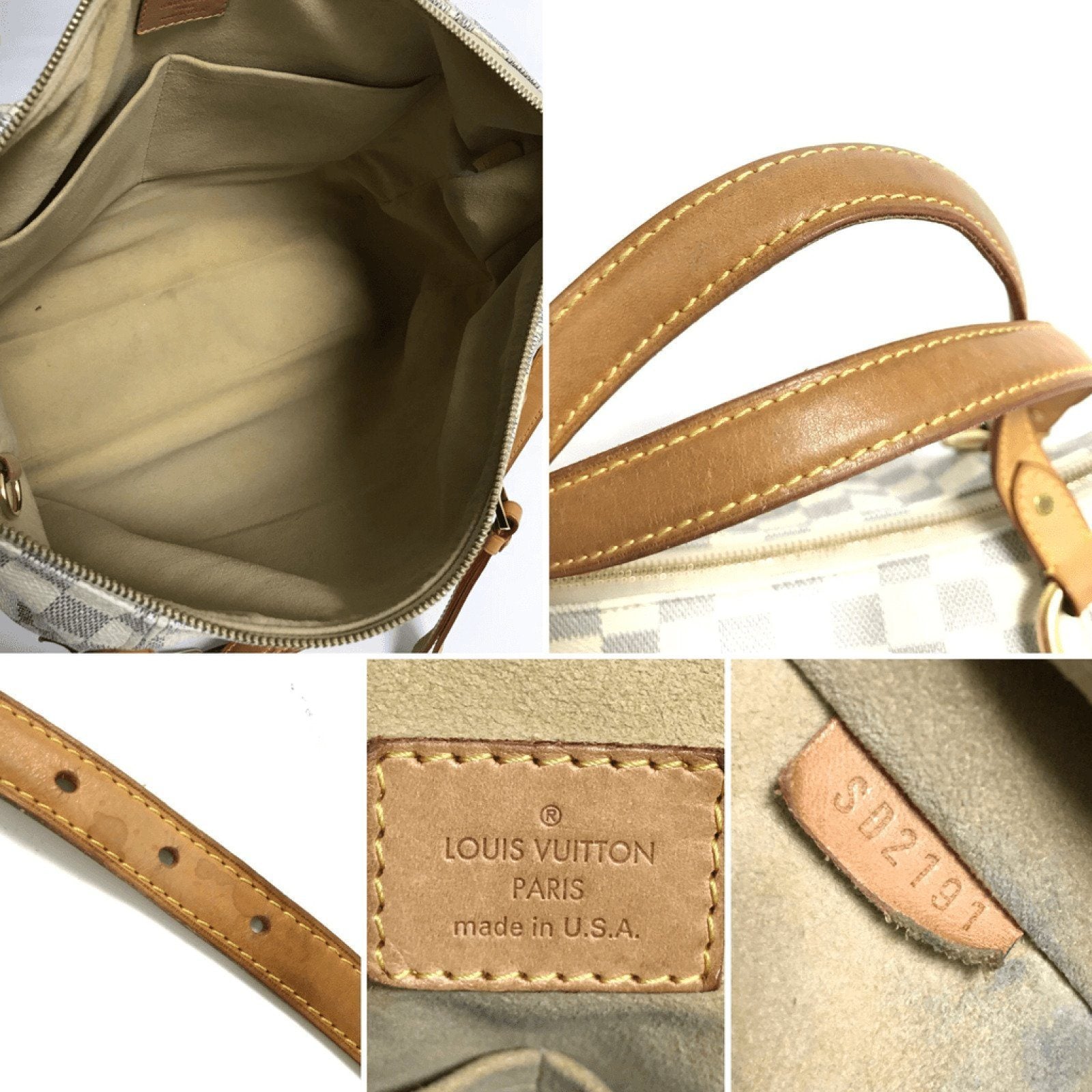 Louis Vuitton Damier Azur Evora MM