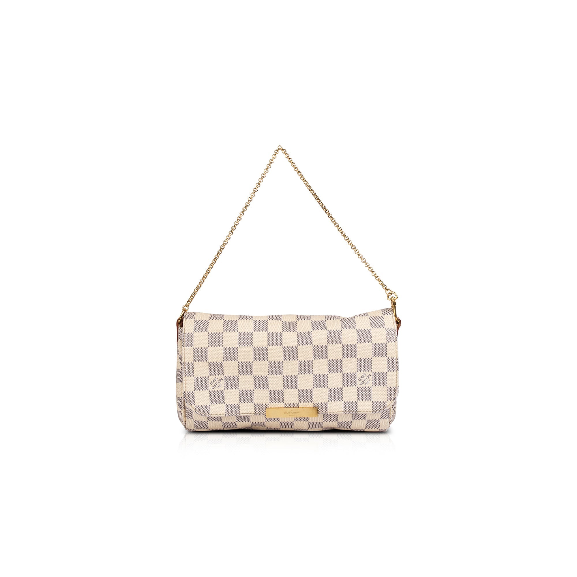 Louis Vuitton Damier Azur Favorite MM w/ Box & Receipt