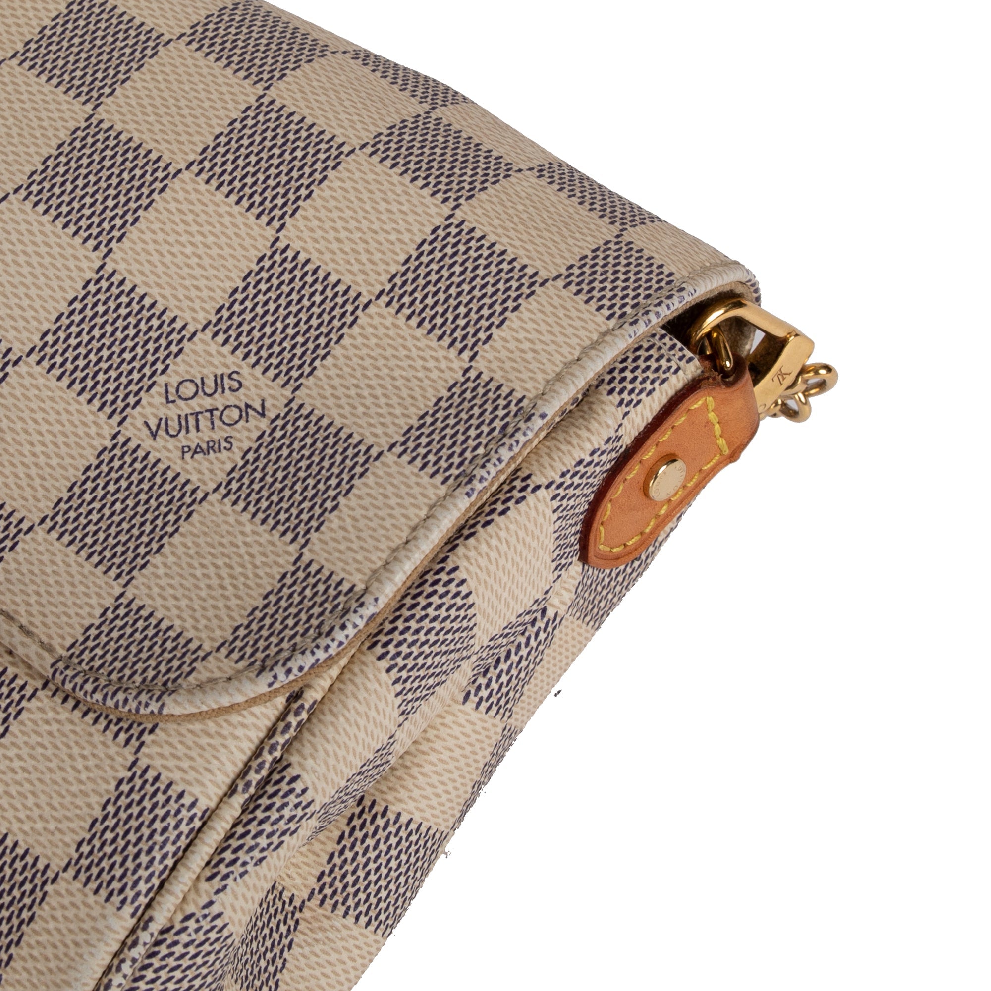 Louis Vuitton Damier Azur Favorite MM w/ Box & Receipt