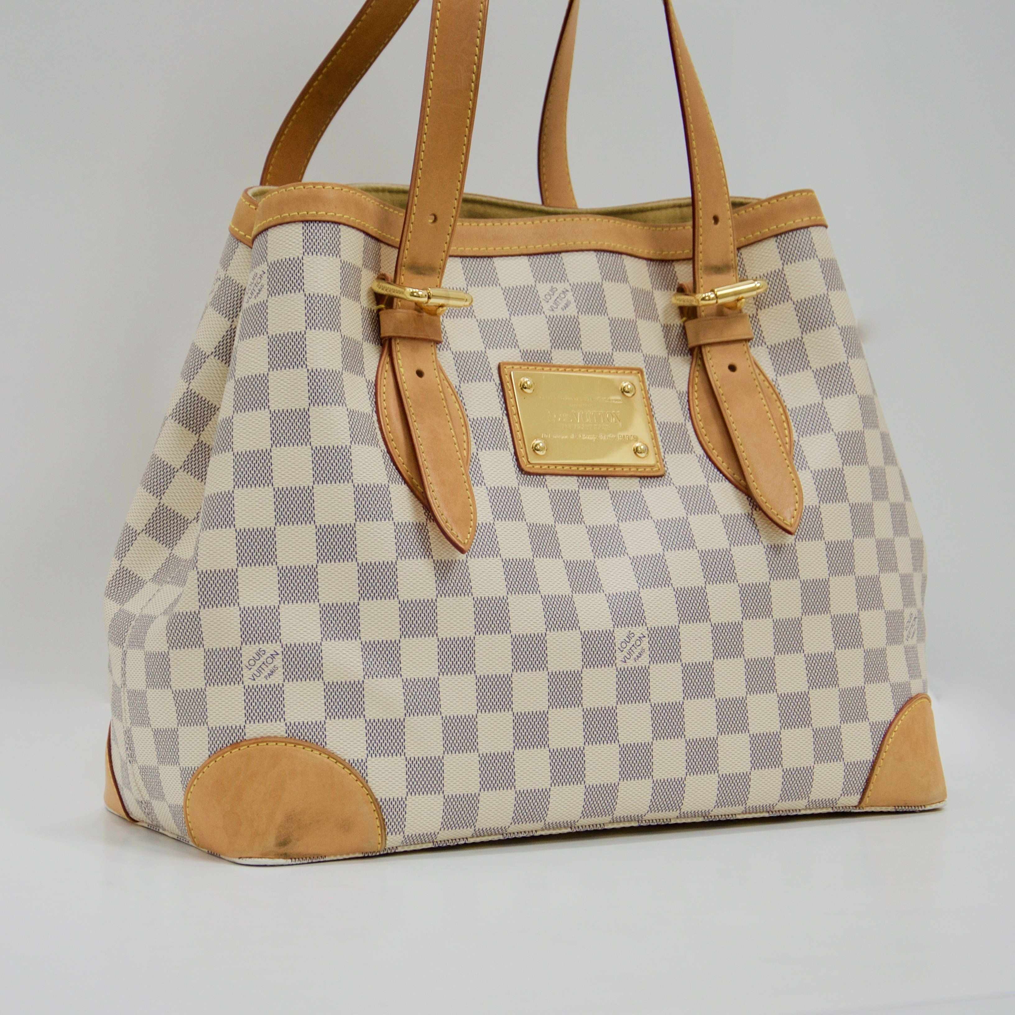 Louis Vuitton Damier Azur Hampstead MM