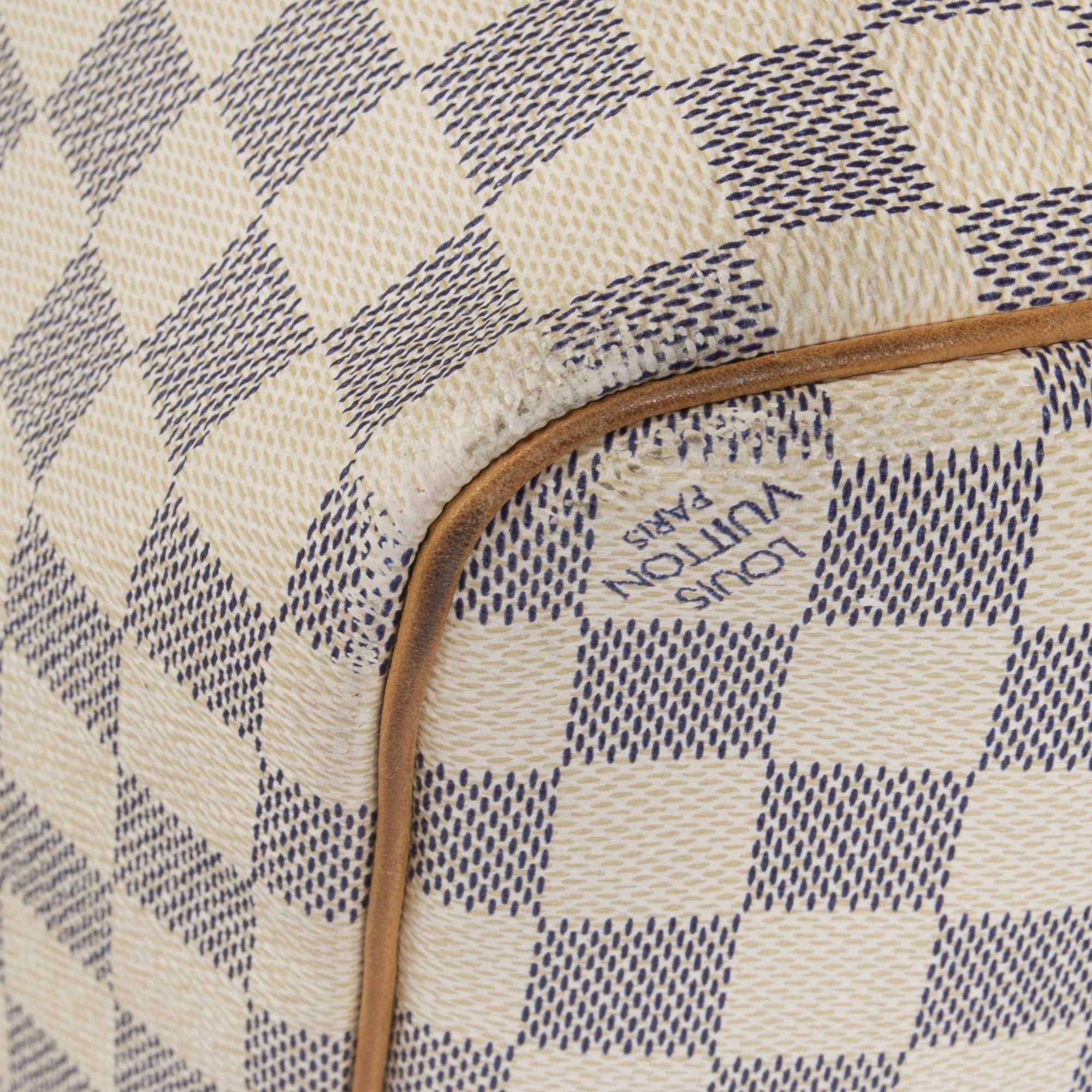 Louis Vuitton Damier Azur Keepall Bandouliere 45