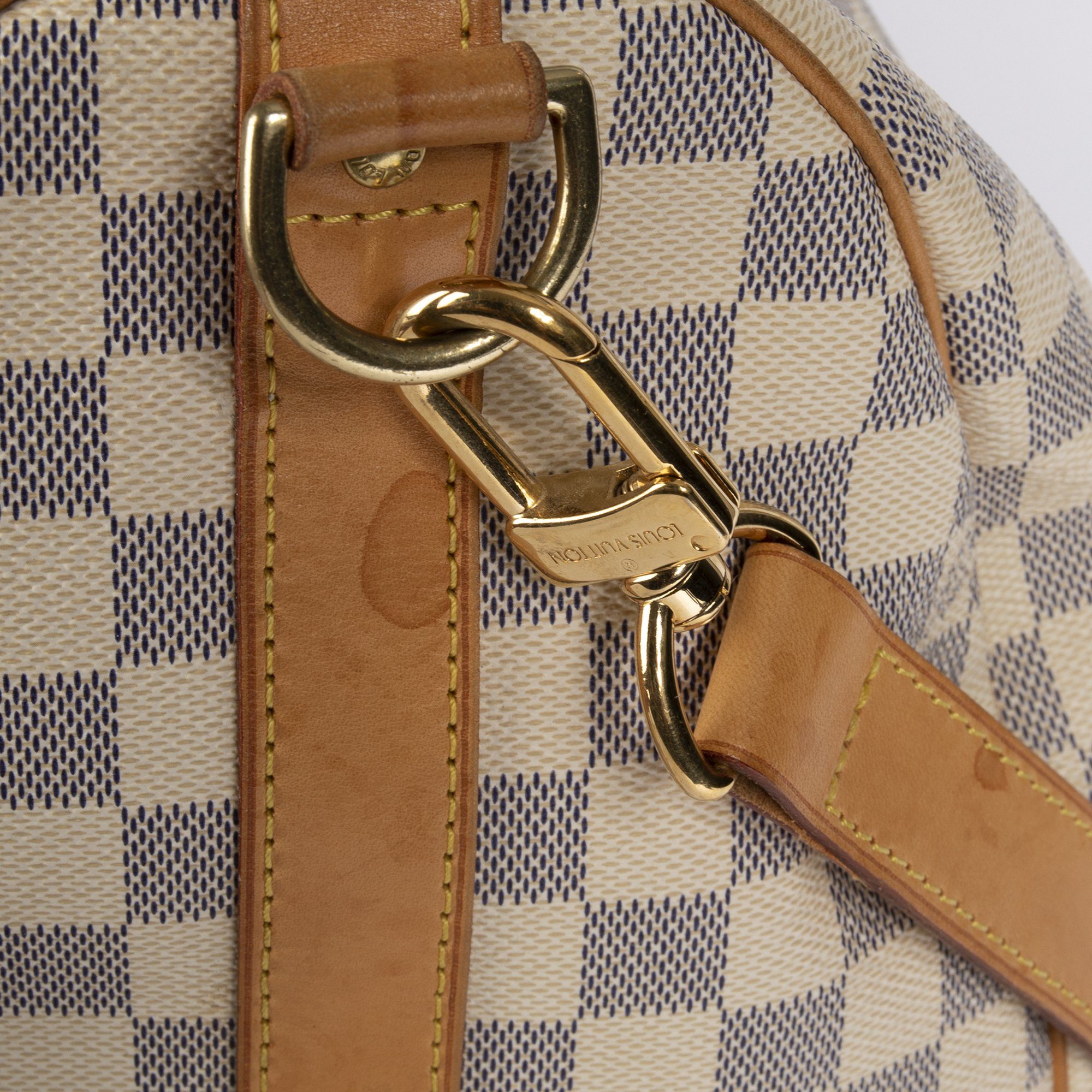 Louis Vuitton Damier Azur Keepall Bandouliere 45