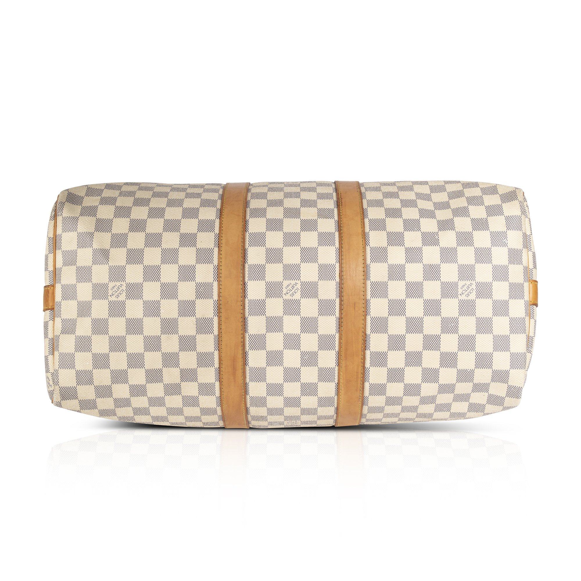 Louis Vuitton Damier Azur Keepall Bandouliere 45