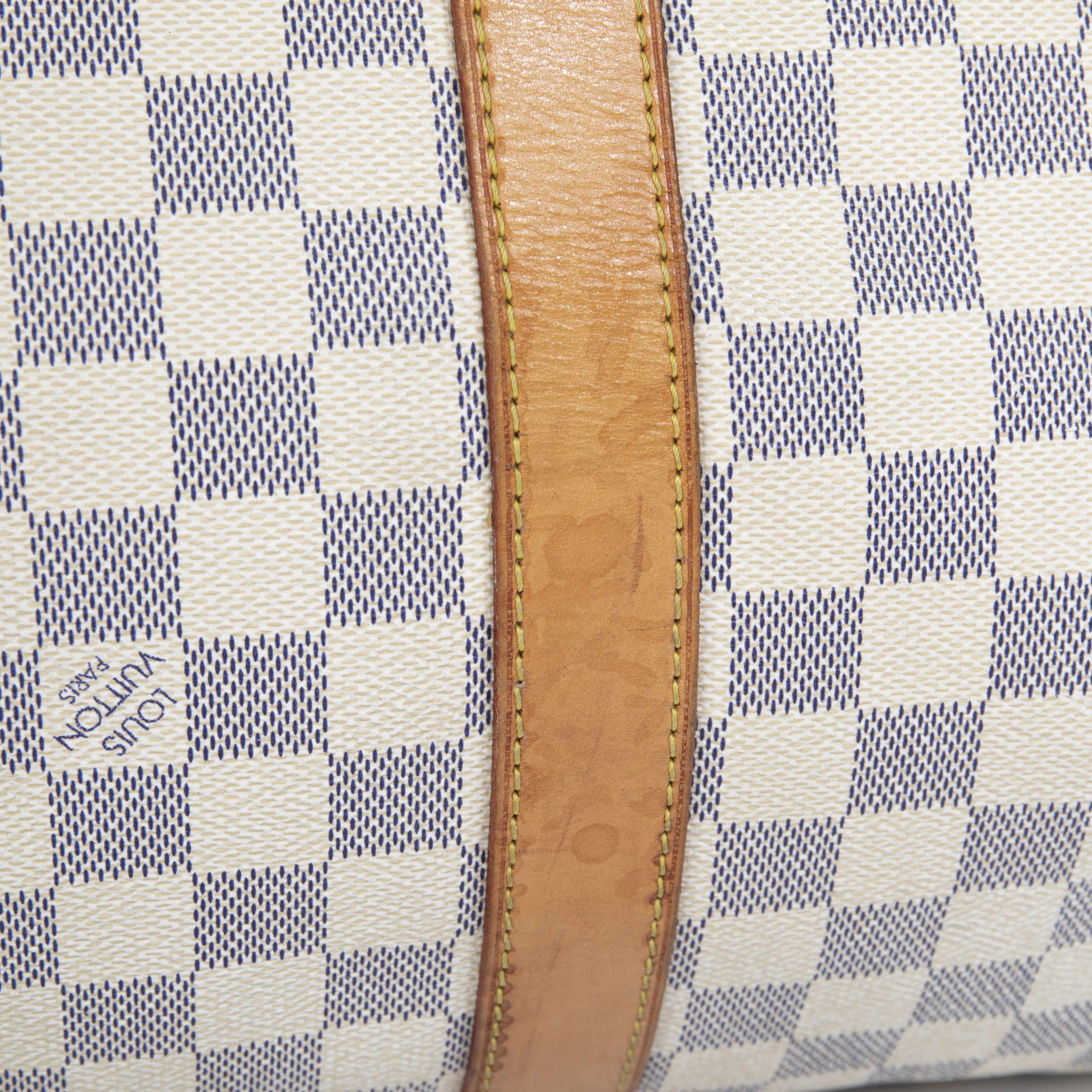 Louis Vuitton Damier Azur Keepall Bandouliere 45