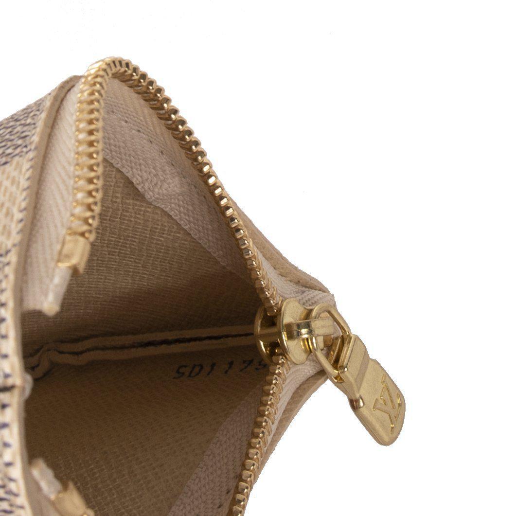 Louis Vuitton Damier Azur Key Pouch w/ Box