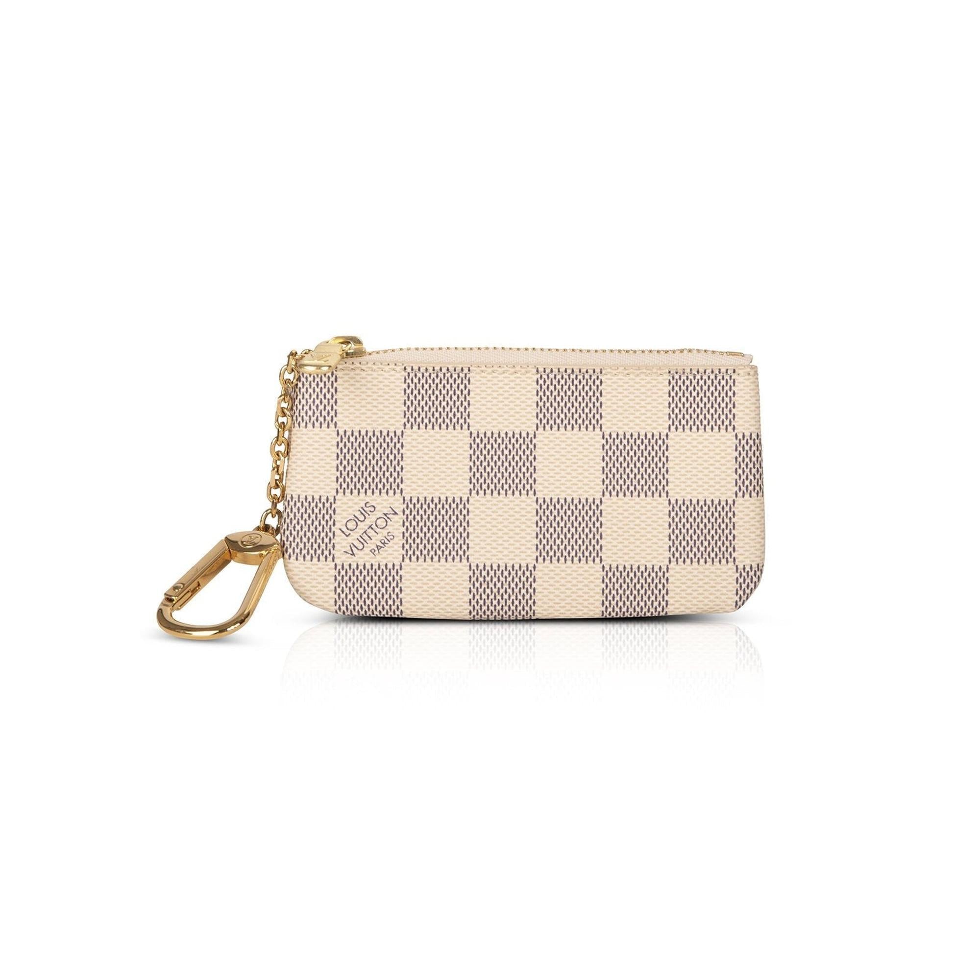 Louis Vuitton Damier Azur Key Pouch w/ Box