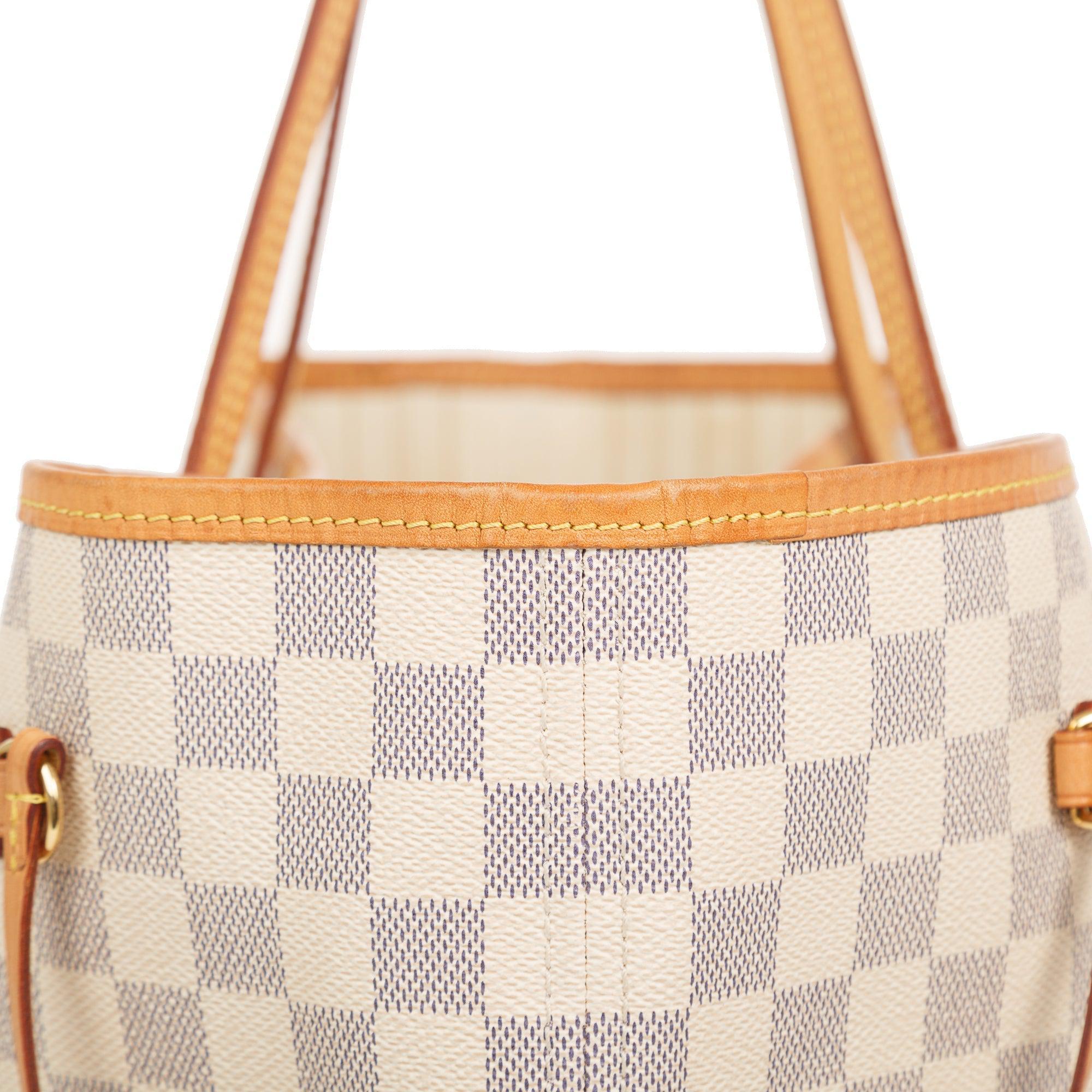 Louis Vuitton Damier Azur Neverfull GM w/ Pouch