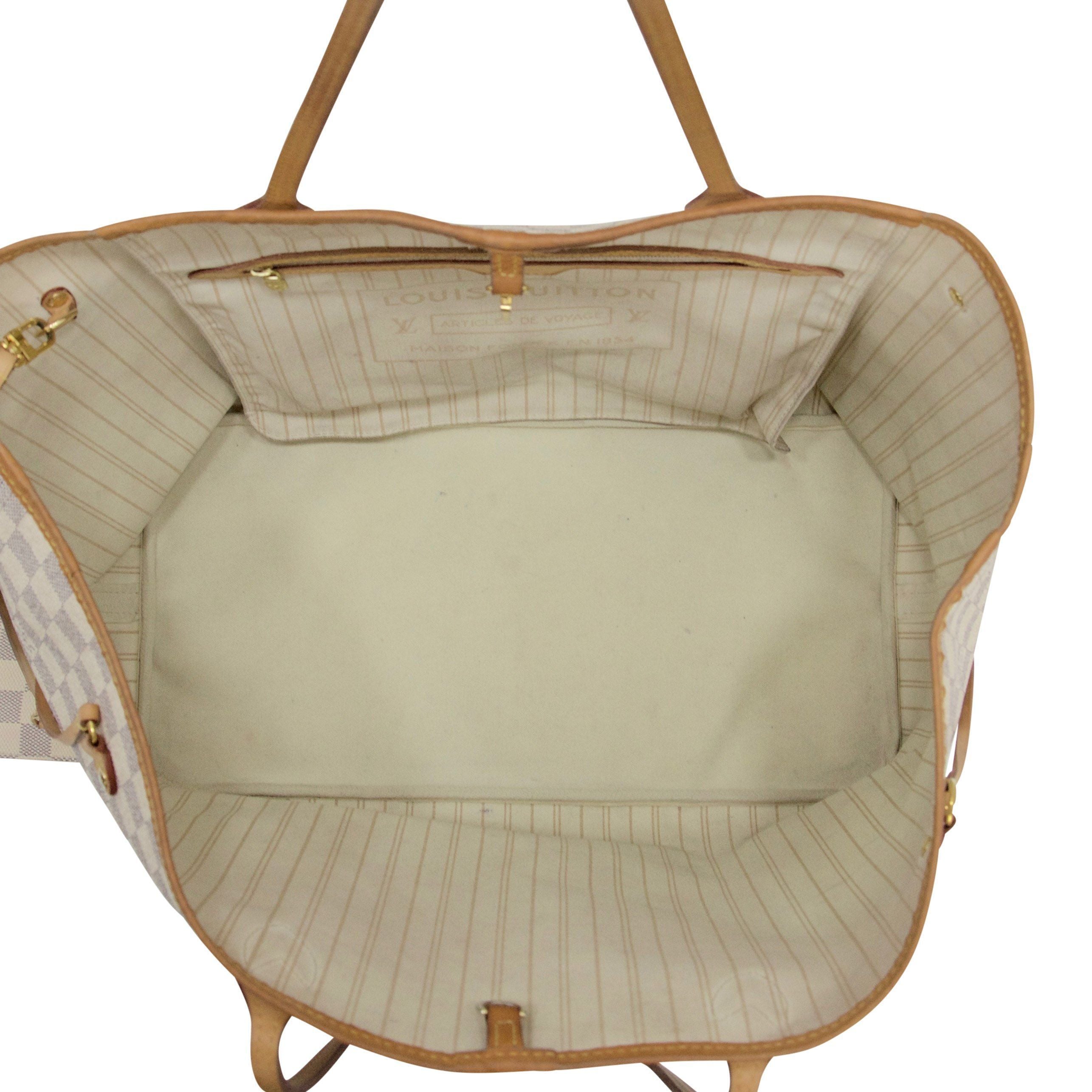 Louis Vuitton Damier Azur Neverfull GM with Pouch