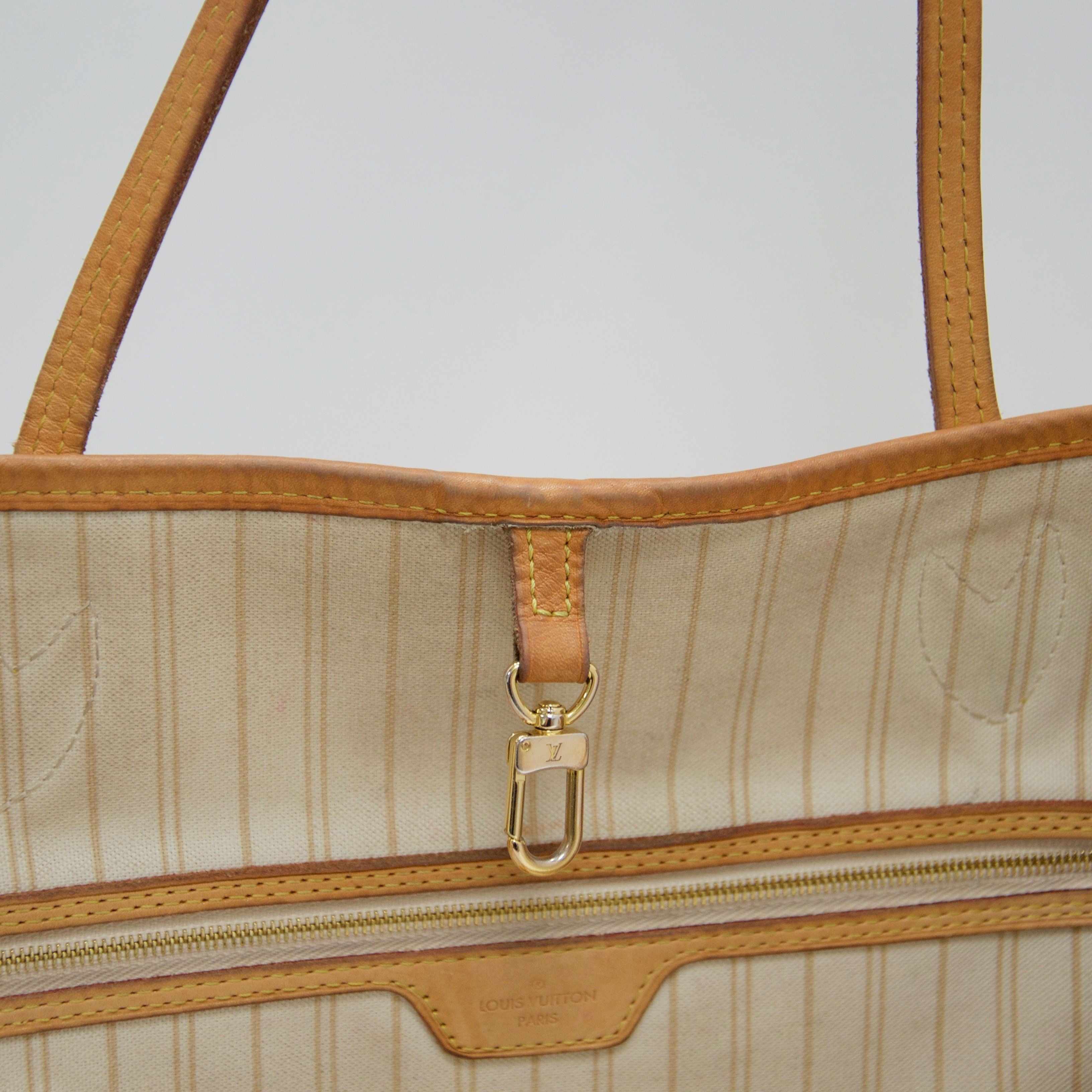 Louis Vuitton Damier Azur Neverfull GM with Pouch