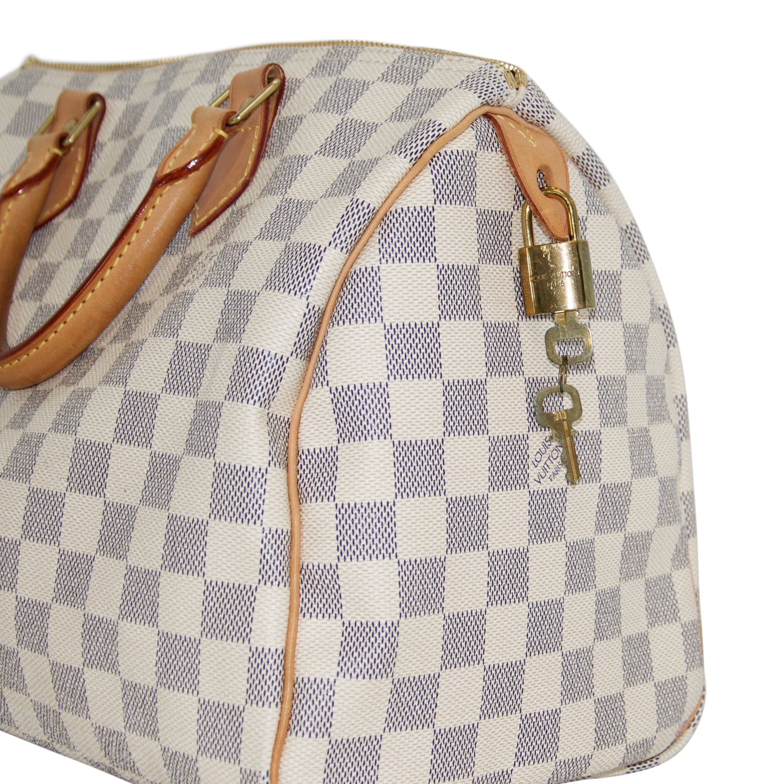 Louis Vuitton Damier Azur Speedy 30