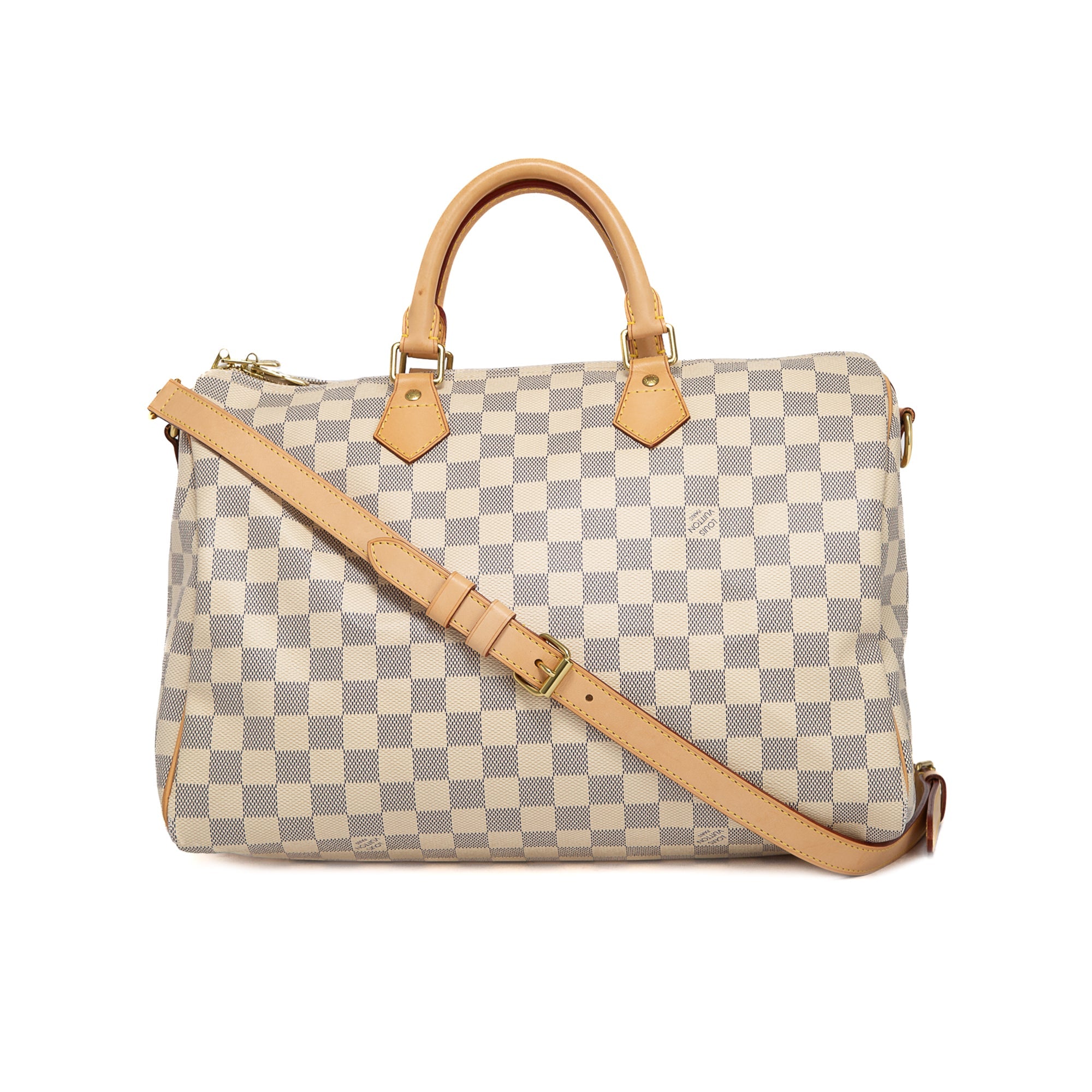 Louis Vuitton Damier Azur Speedy Bandouliere 35 w/ Box