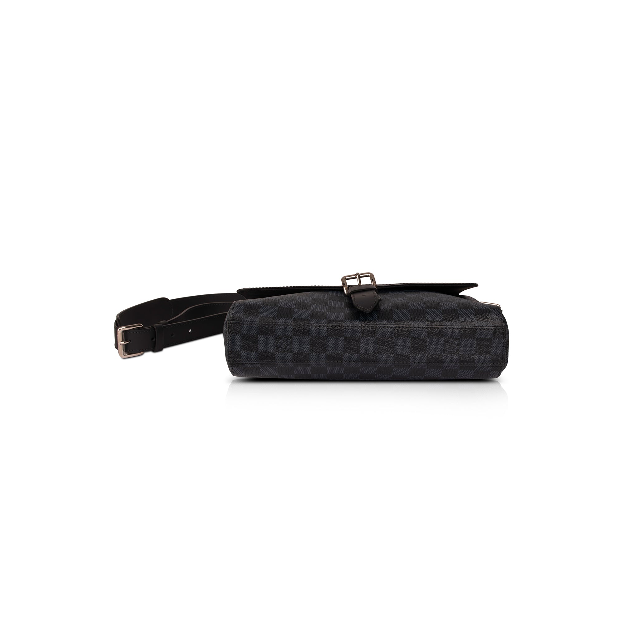 Louis Vuitton Damier Cobalt Newport Messenger MM w/ Receipt