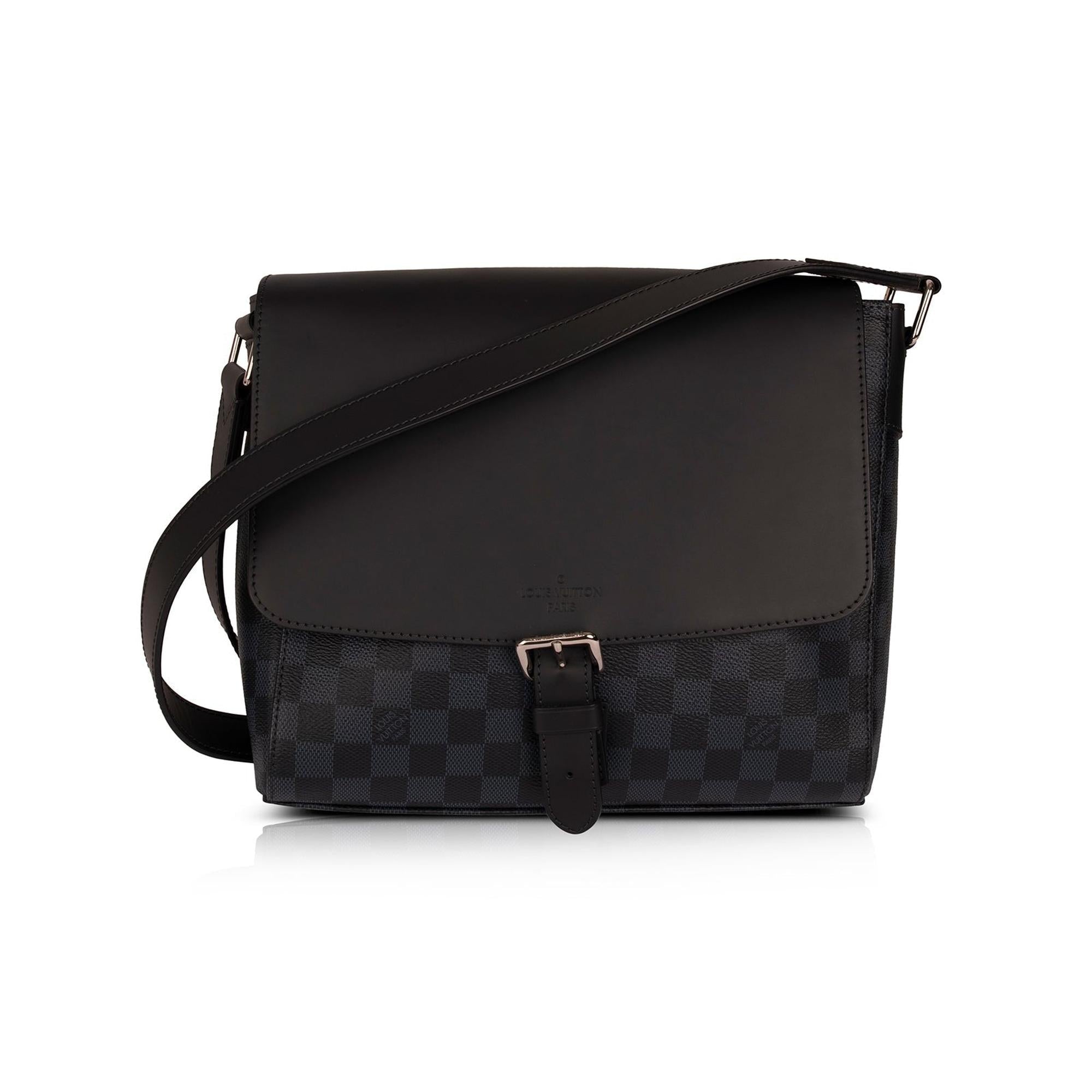 Louis Vuitton Damier Cobalt Newport Messenger MM w/ Receipt