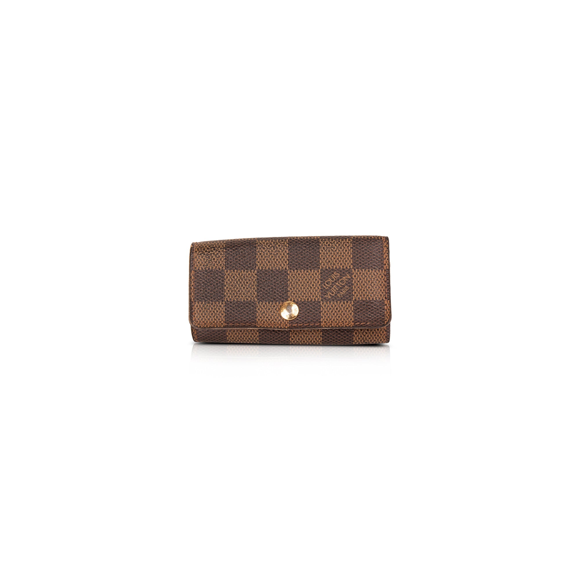 Louis Vuitton Damier Ebene 4 Key Holder w/ Box