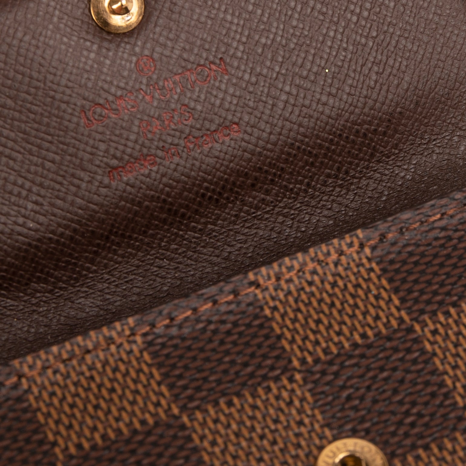 Louis Vuitton Damier Ebene 4 Key Holder w/ Box