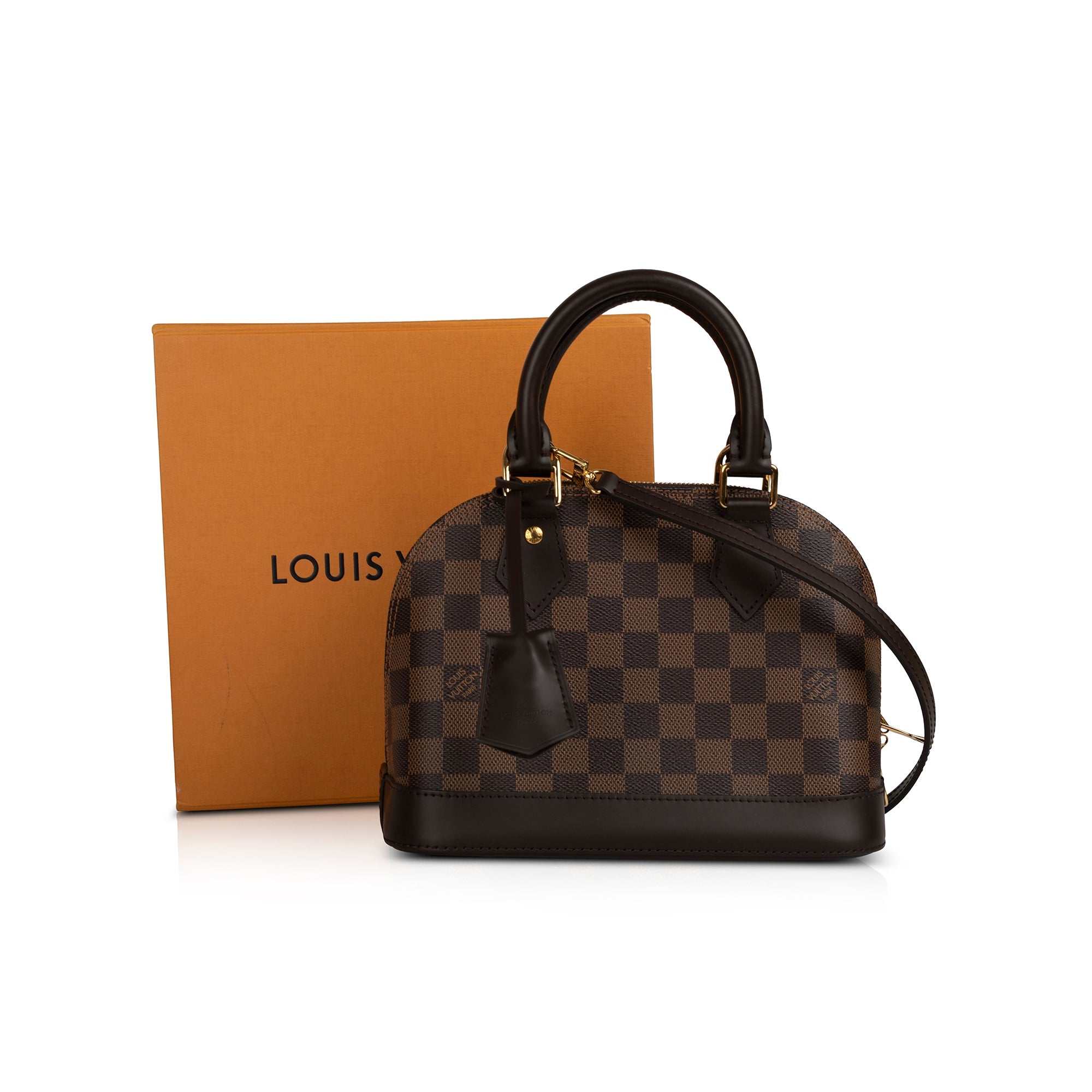 Louis Vuitton Damier Ebene Alma BB w/ Box