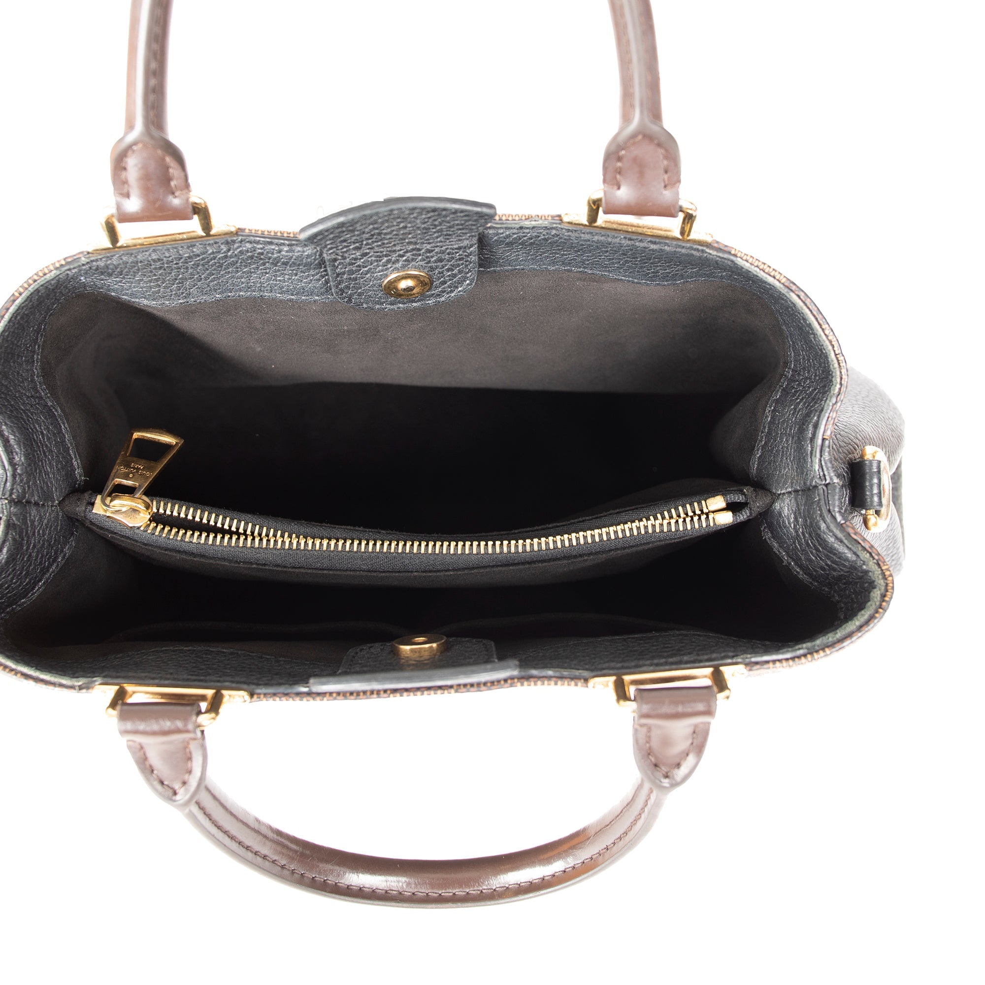 Louis Vuitton Damier Ebene Brittany w/ Strap & Box