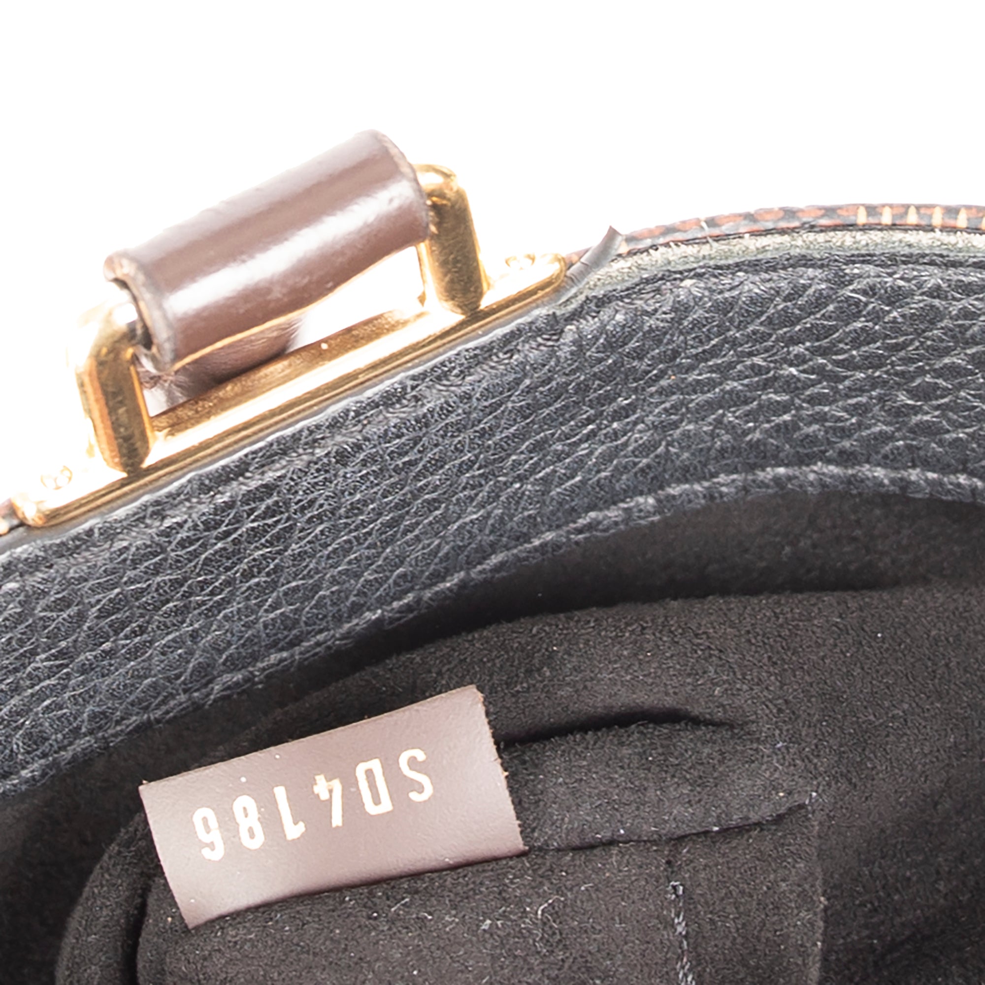 Louis Vuitton Damier Ebene Brittany w/ Strap & Box