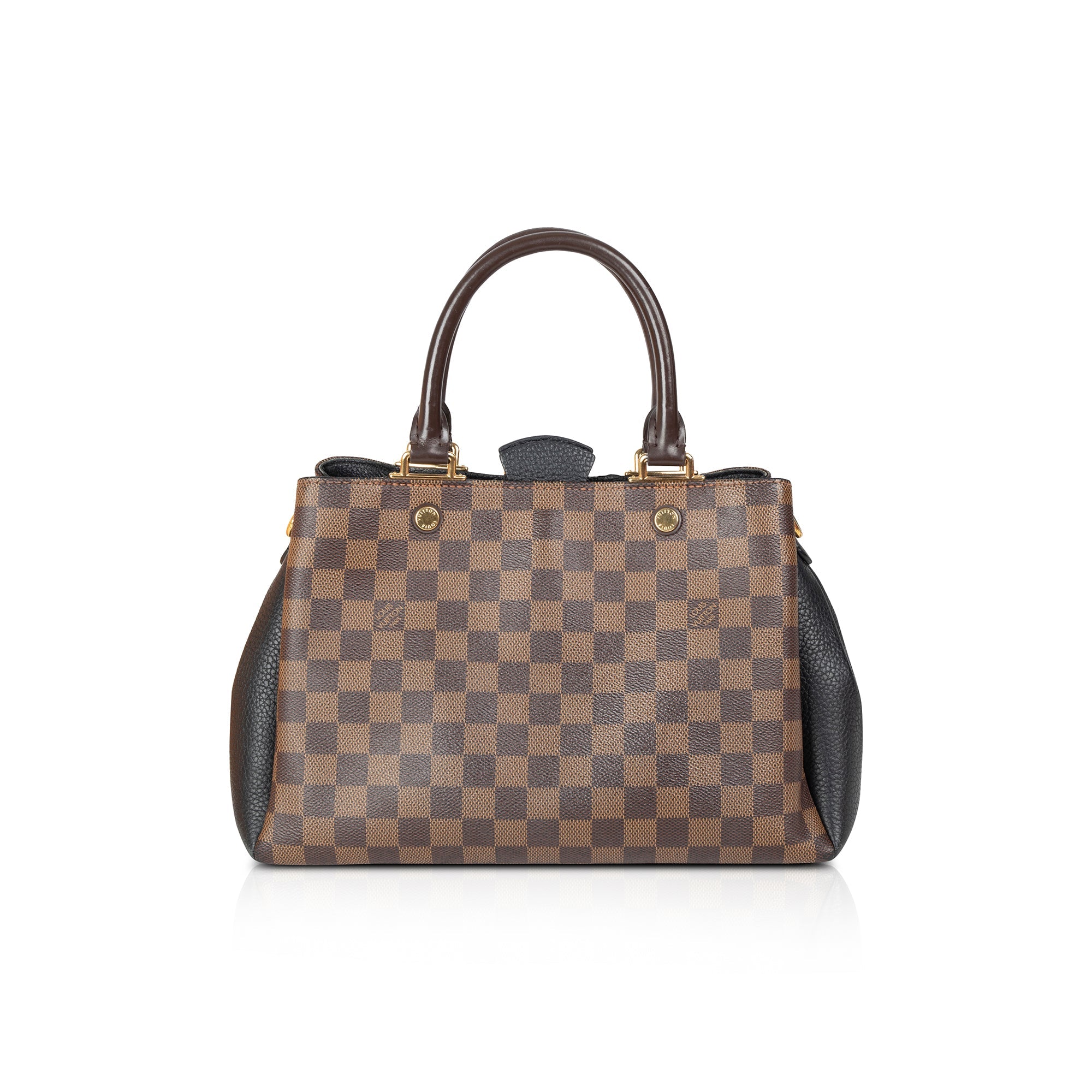 Louis Vuitton Damier Ebene Brittany w/ Strap & Box