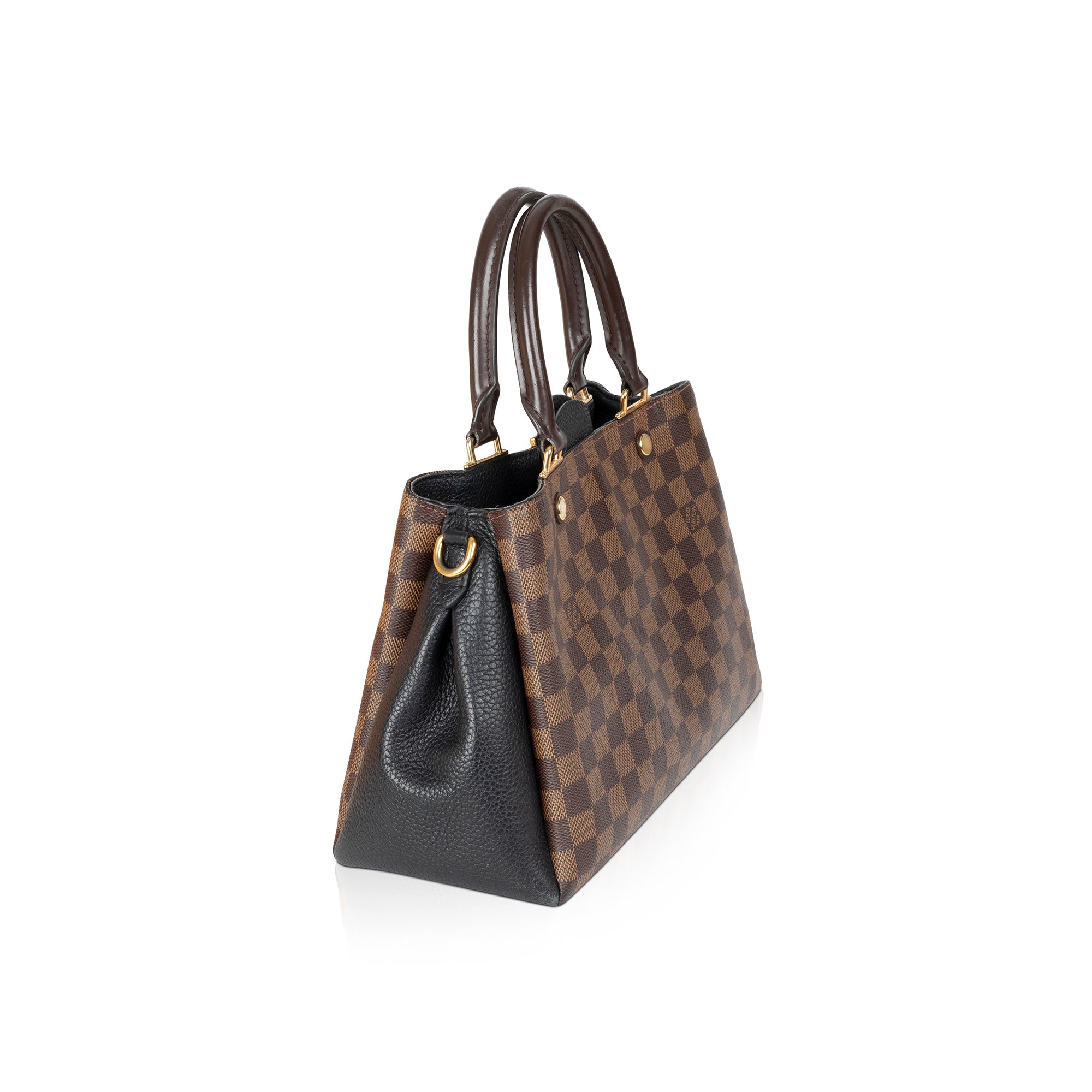 Louis Vuitton Damier Ebene Brittany w/ Strap & Box