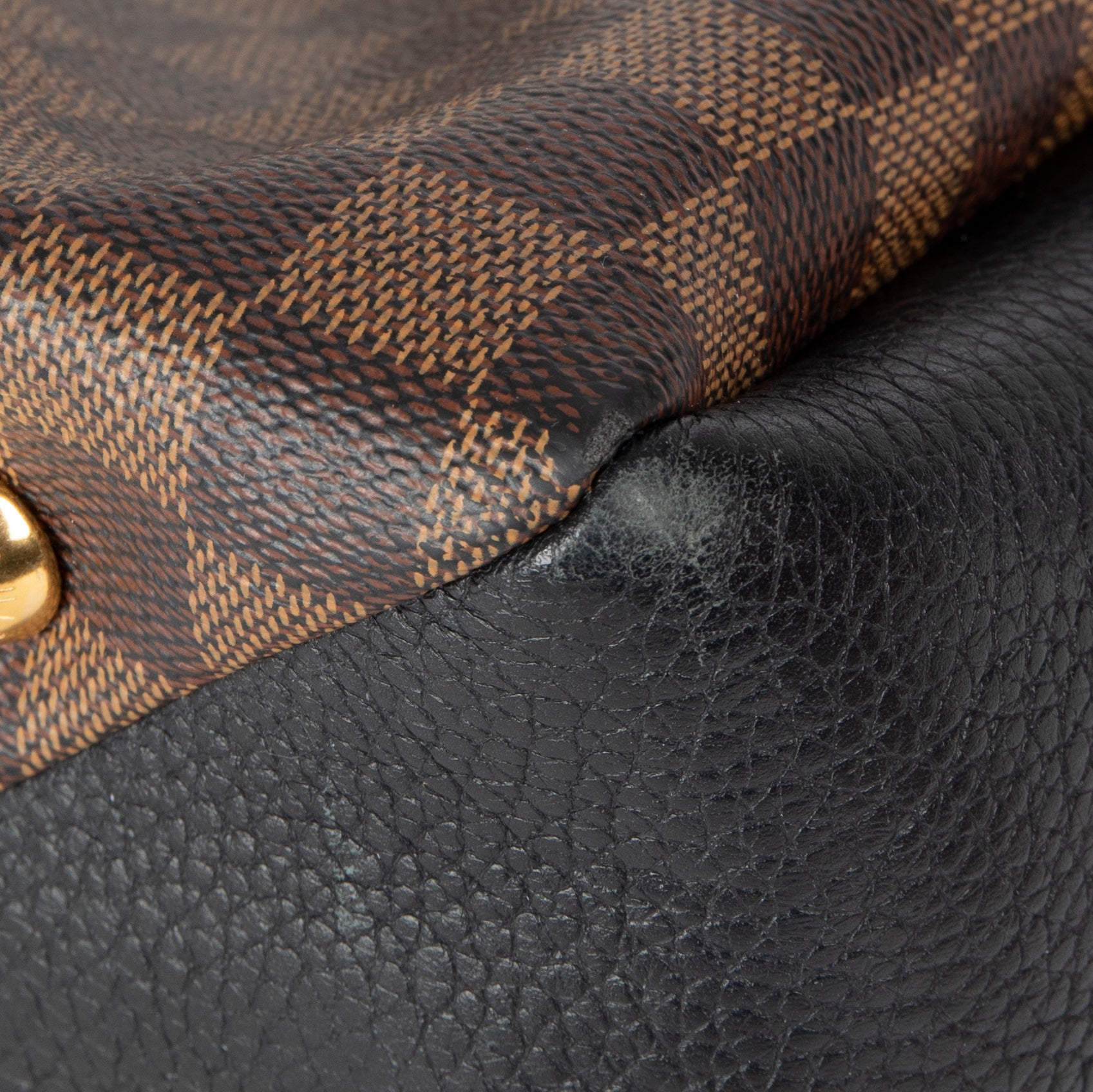 Louis Vuitton Damier Ebene Brittany w/ Strap & Box