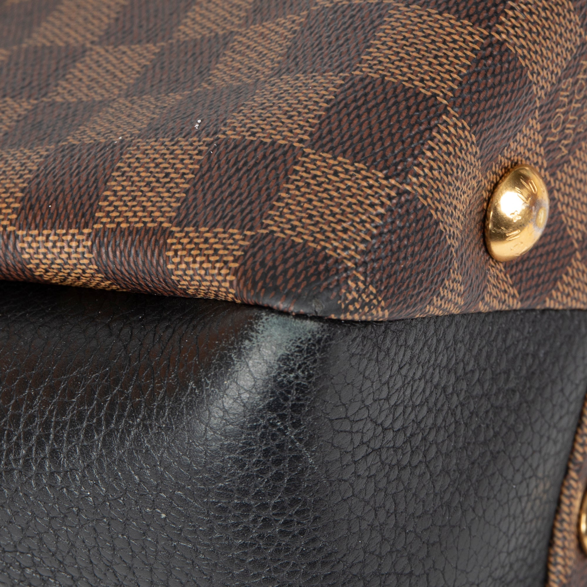 Louis Vuitton Damier Ebene Brittany w/ Strap & Box