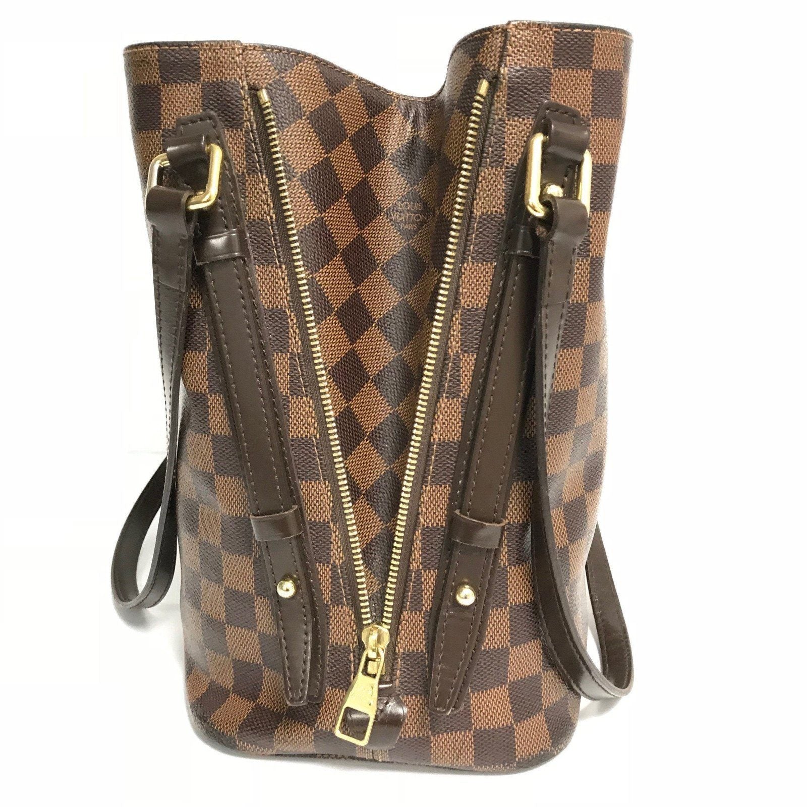 Louis Vuitton Damier Ebene Cabas Rivington GM Bag