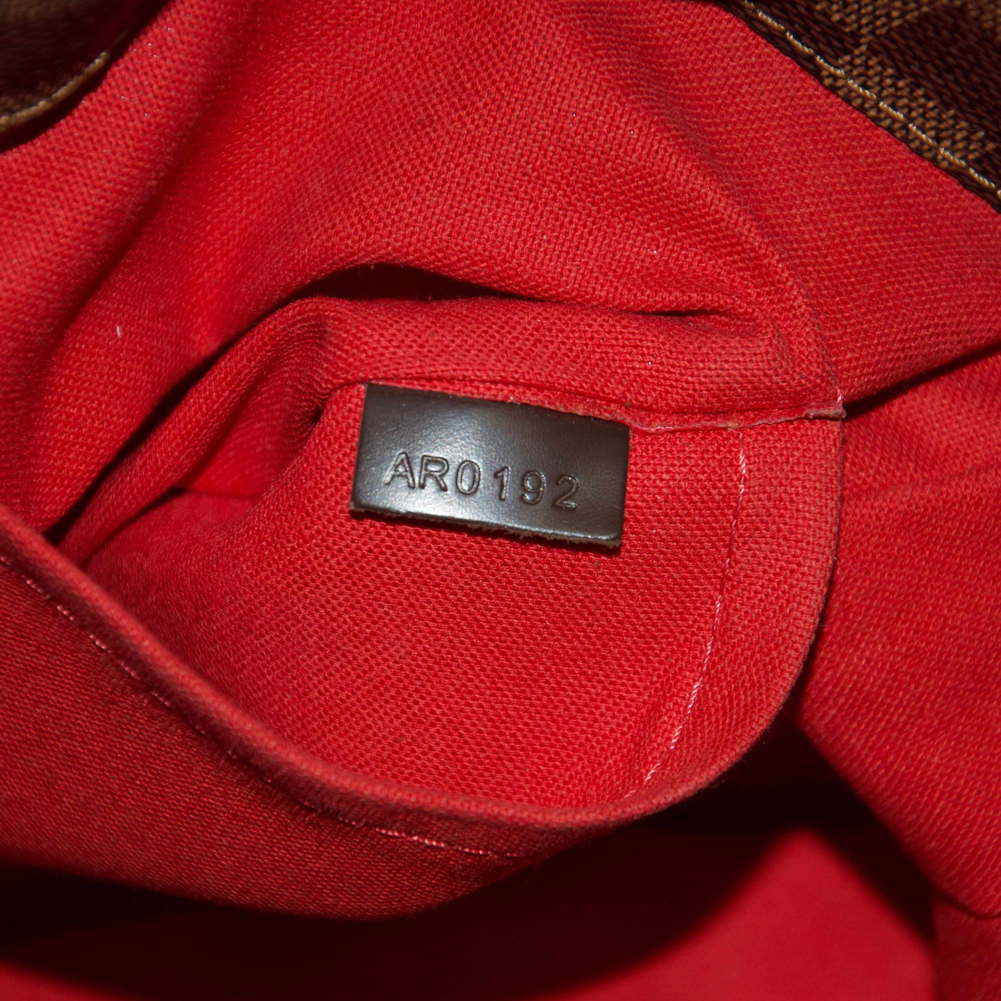 Louis Vuitton Damier Ebene Cabas Rosebery Bag