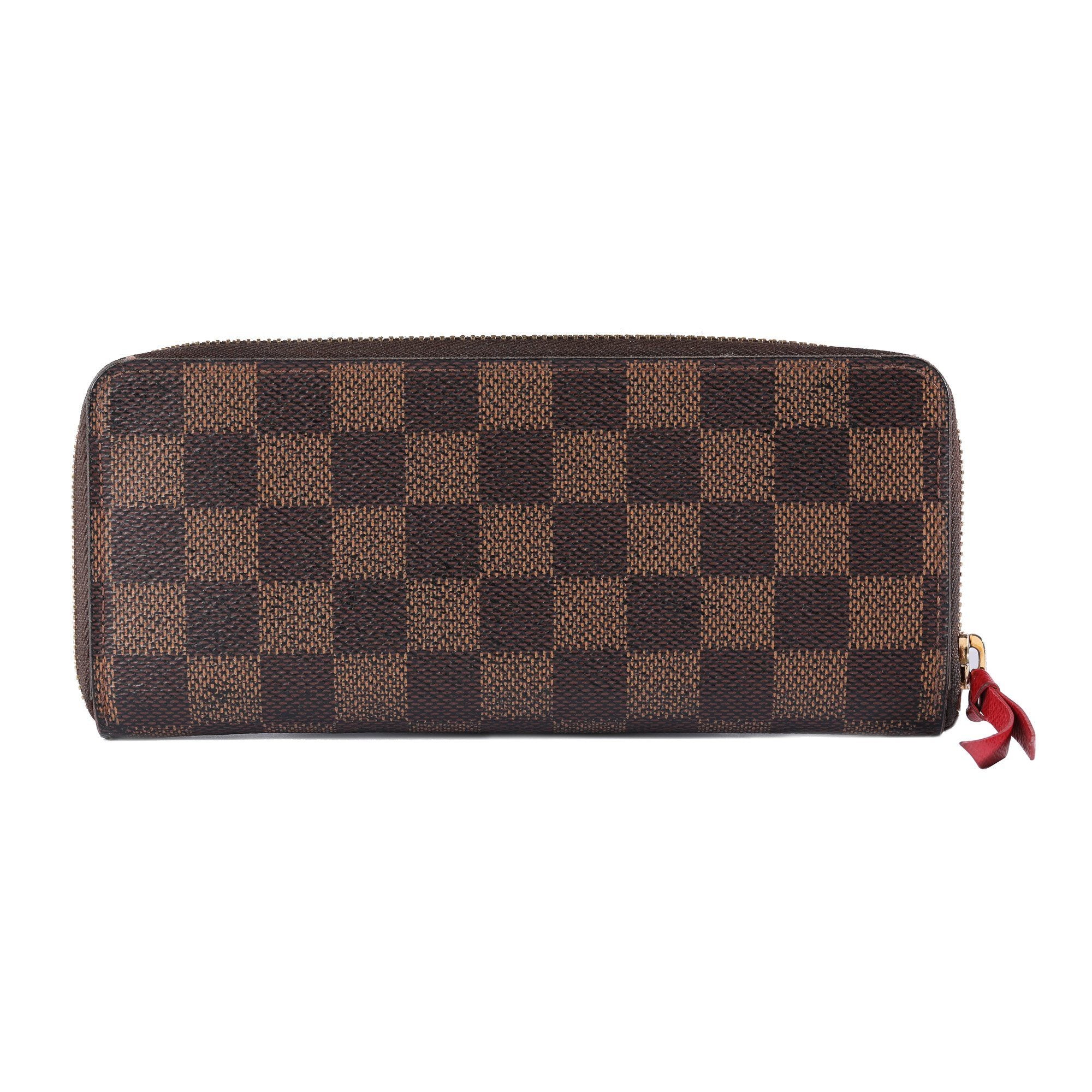 Louis Vuitton Damier Ebene Clemence Wallet