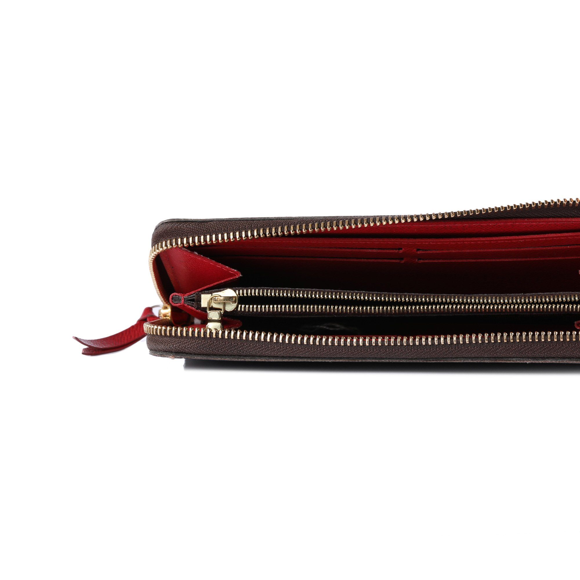 Louis Vuitton Damier Ebene Clemence Wallet