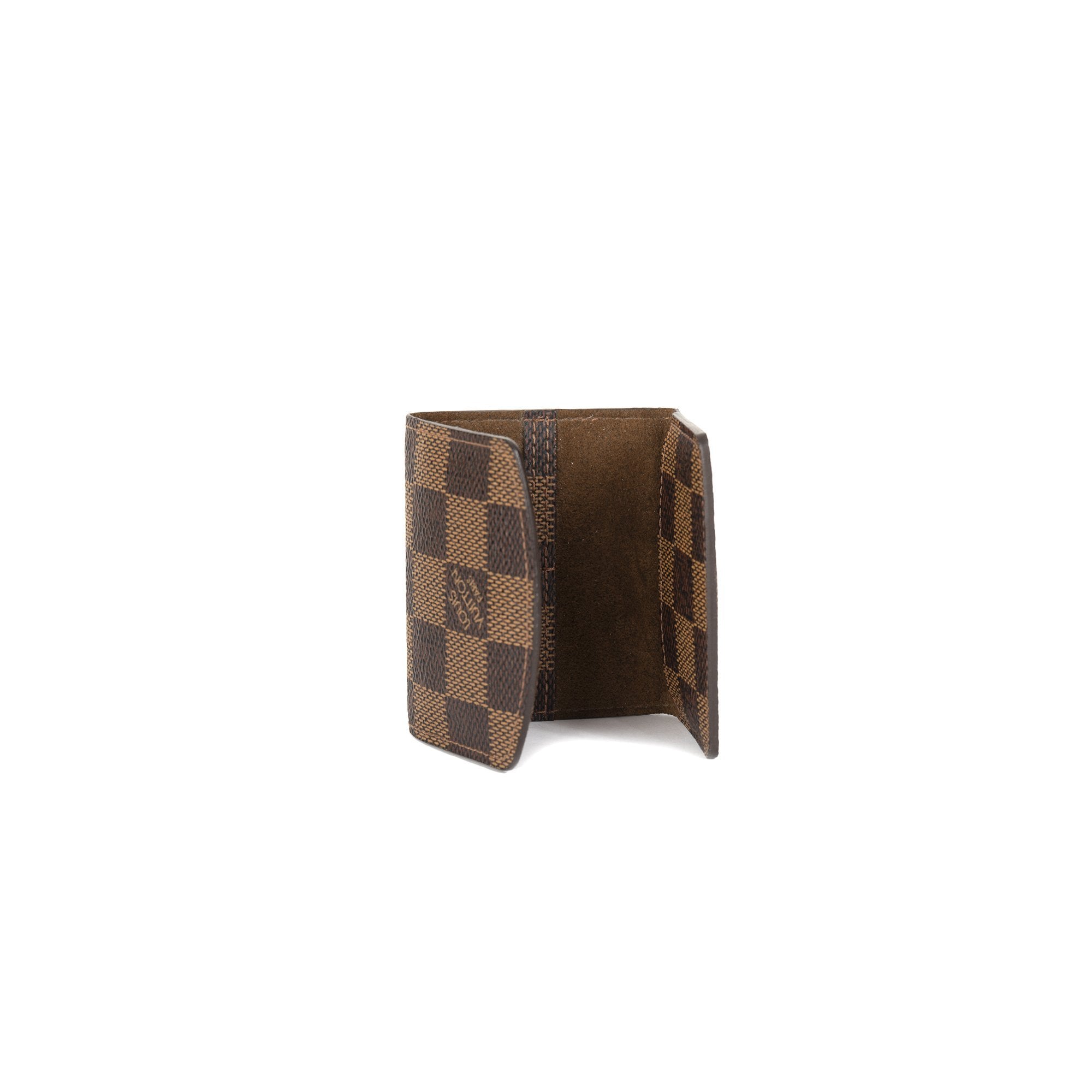 Louis Vuitton Damier Ebene Cufflinks Holder