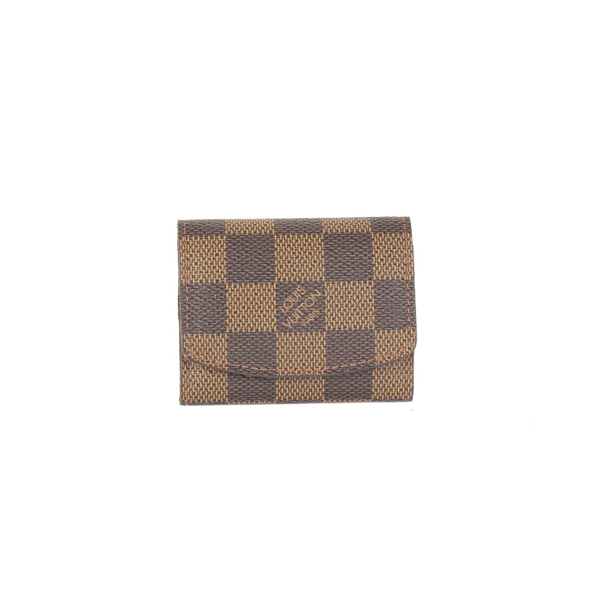 Louis Vuitton Damier Ebene Cufflinks Holder