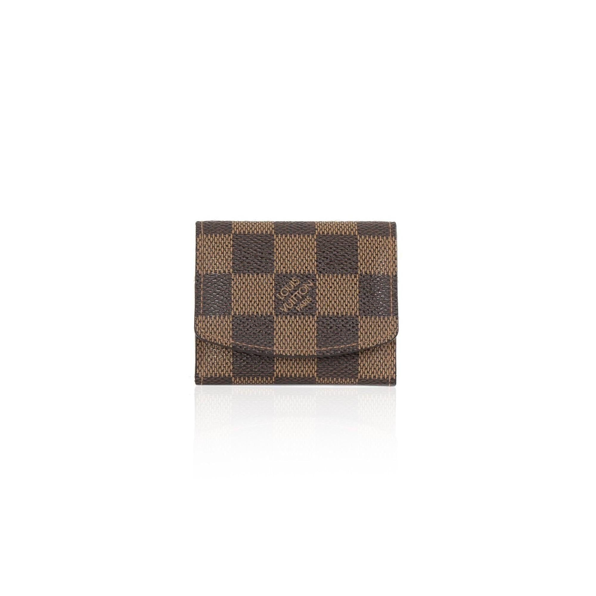 Louis Vuitton Damier Ebene Cufflinks Holder