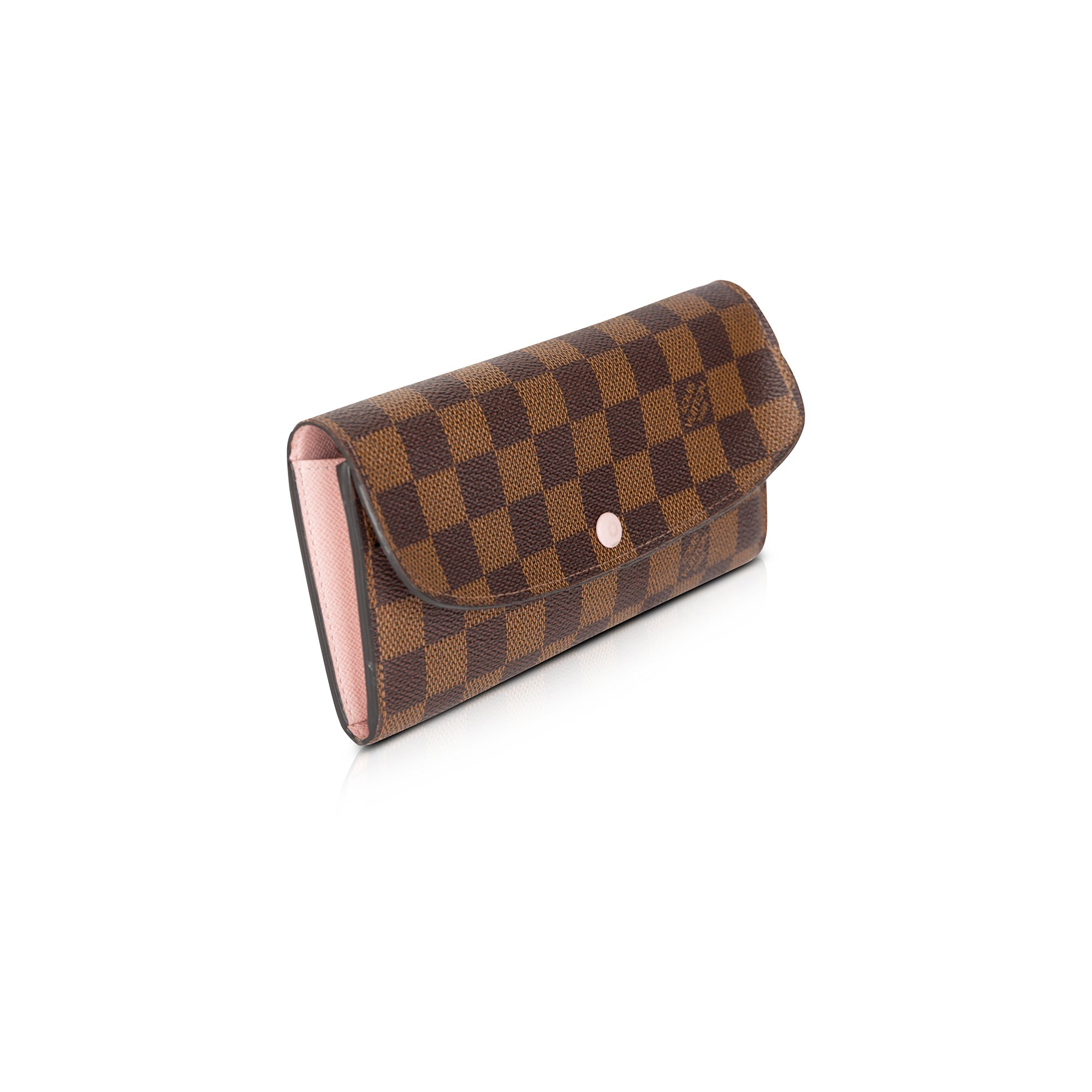 Louis Vuitton Damier Ebene Emilie Wallet w/ Box