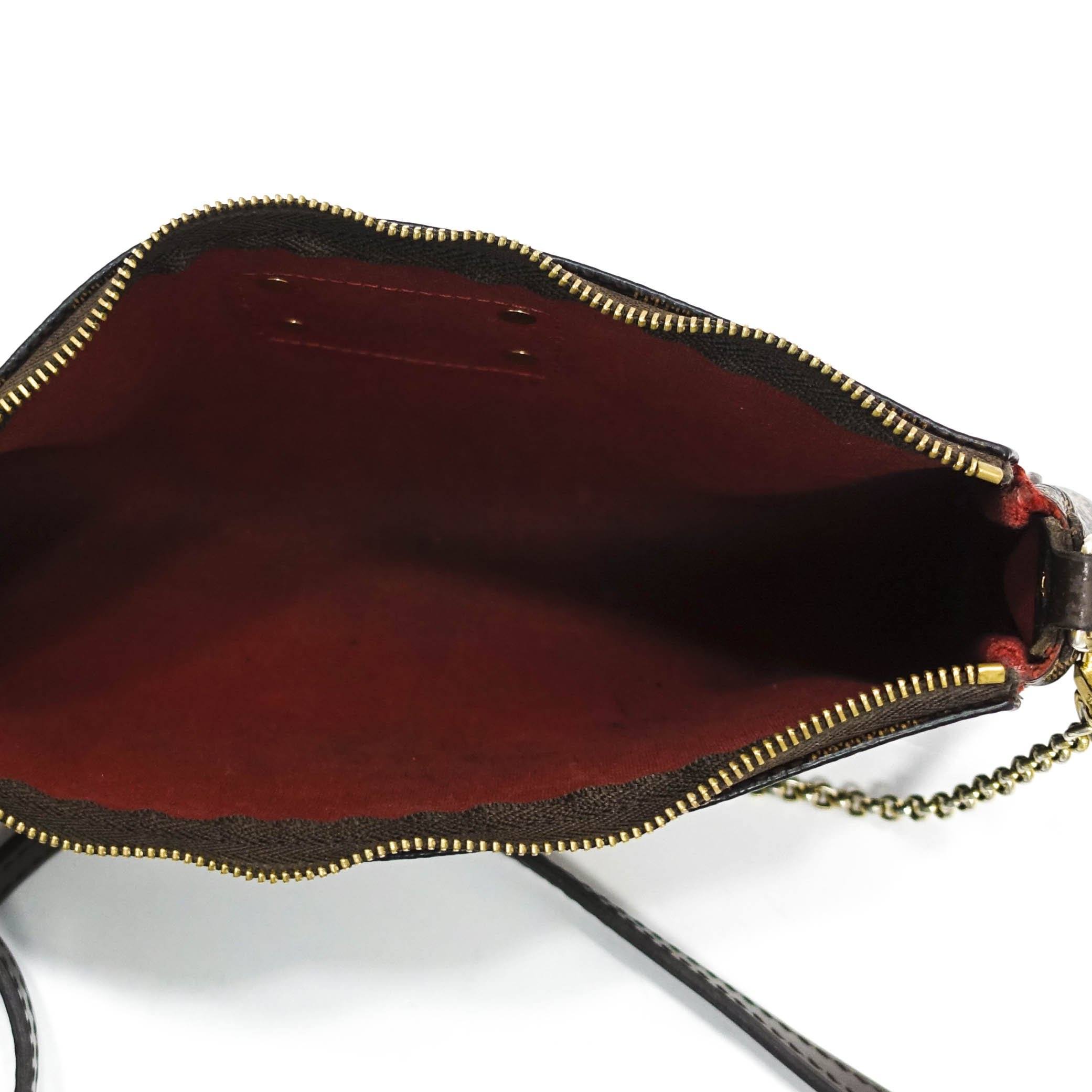 Louis Vuitton Damier Ebene Eva Clutch