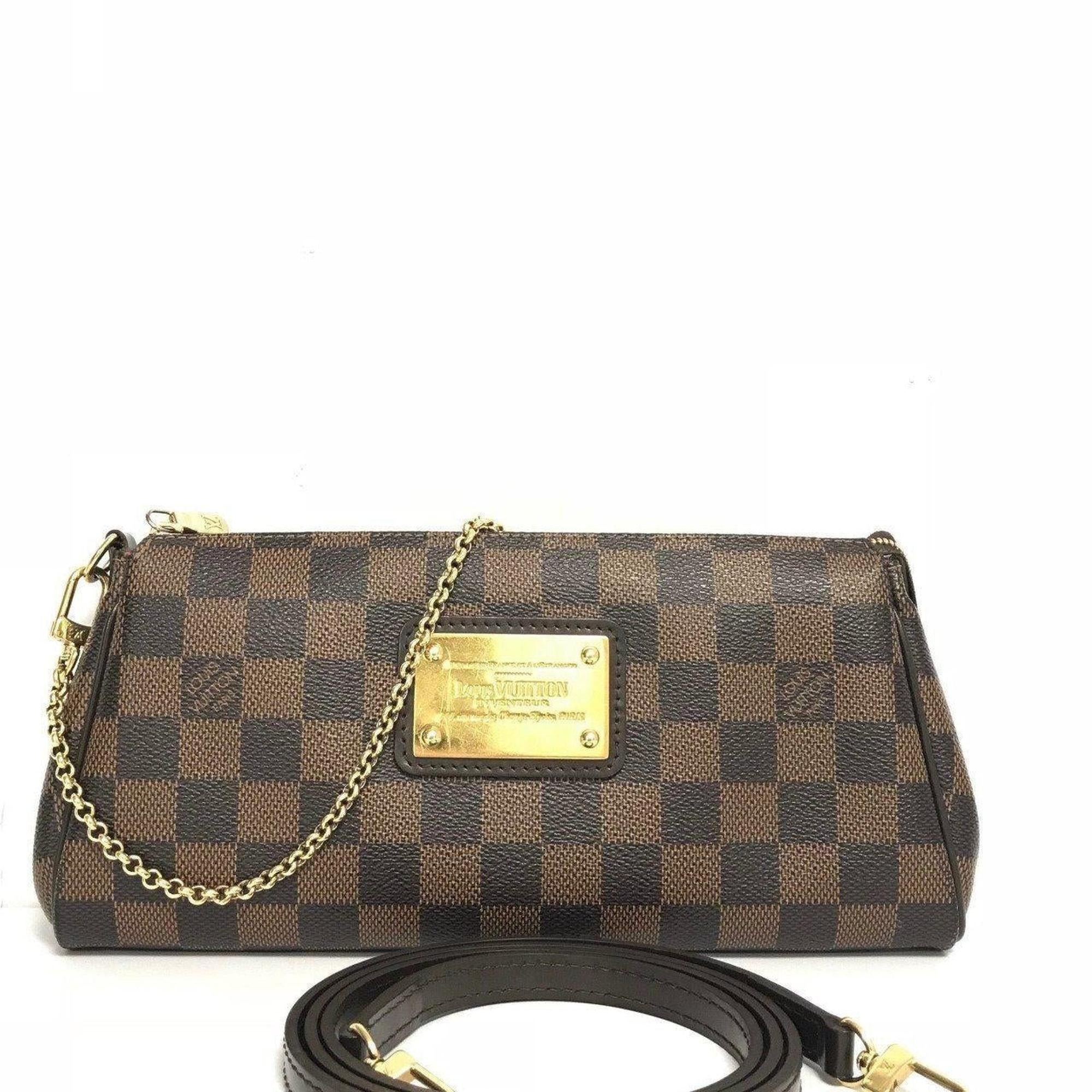 Louis Vuitton Damier Ebene Eva Clutch