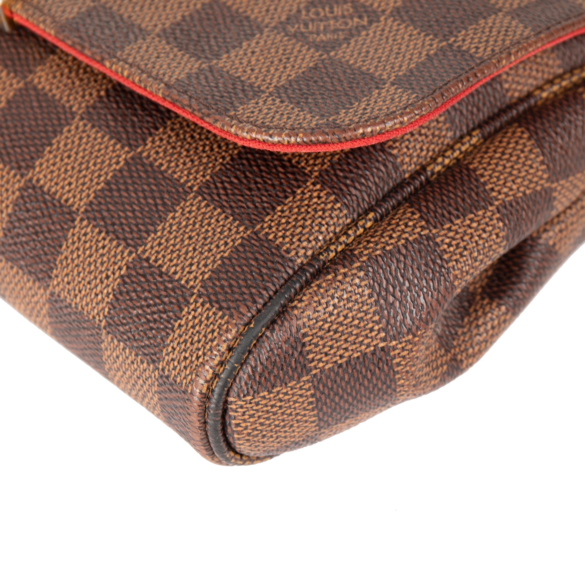 Louis Vuitton Damier Ebene Favorite MM w/ Strap