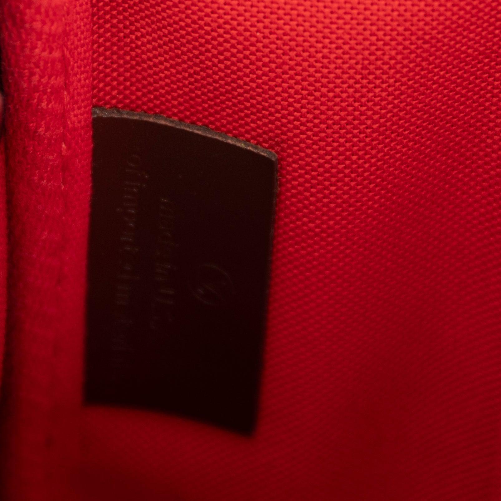 Louis Vuitton Damier Ebene Favorite MM w/ Strap