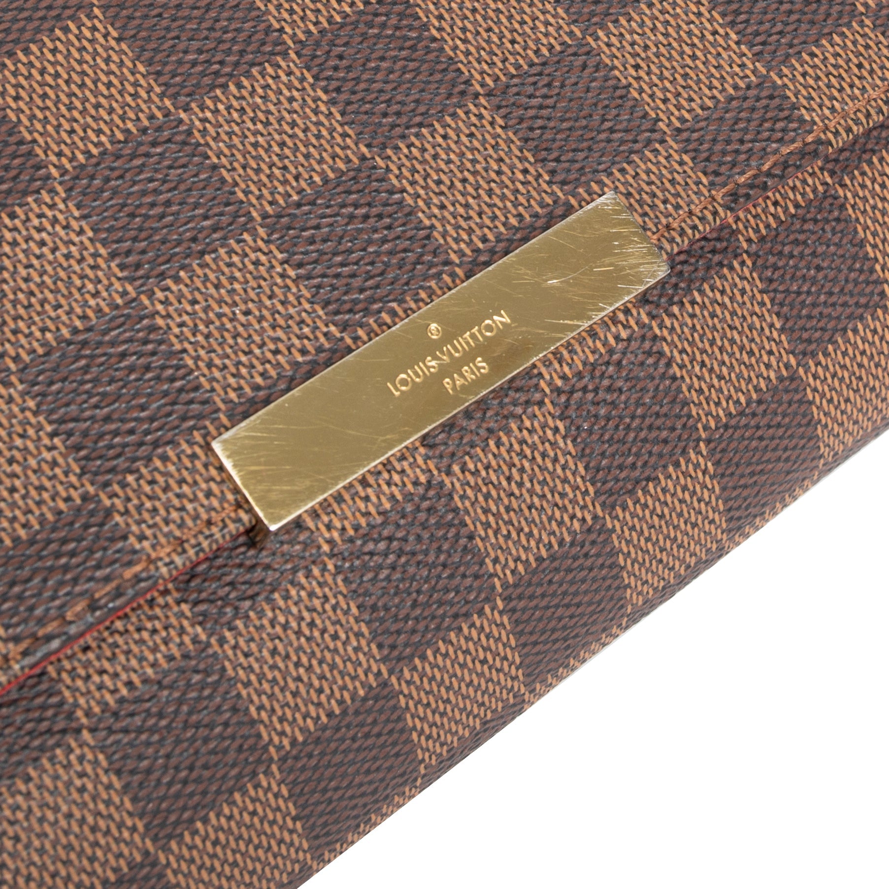 Louis Vuitton Damier Ebene Favorite MM w/ Strap