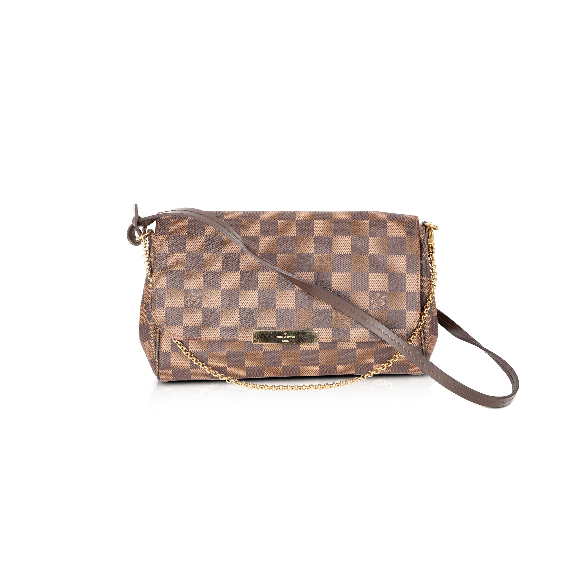 Louis Vuitton Damier Ebene Favorite MM w/ Strap