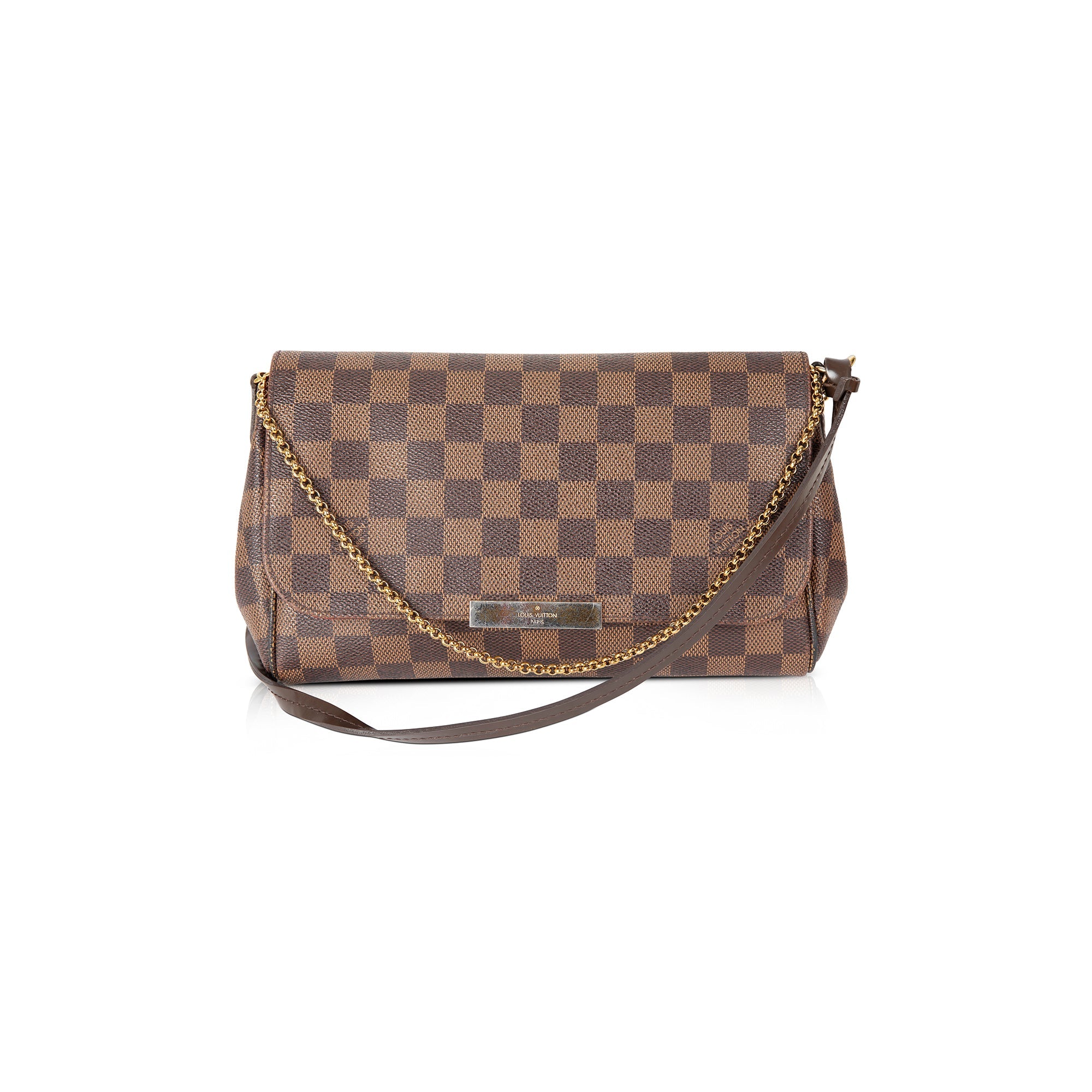 Louis Vuitton Damier Ebene Favorite MM w/ Strap