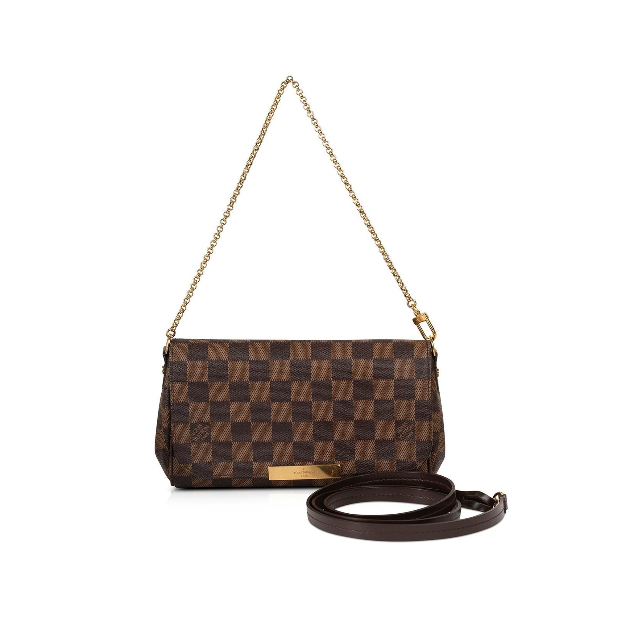 Louis Vuitton Damier Ebene Favorite PM w/ Strap