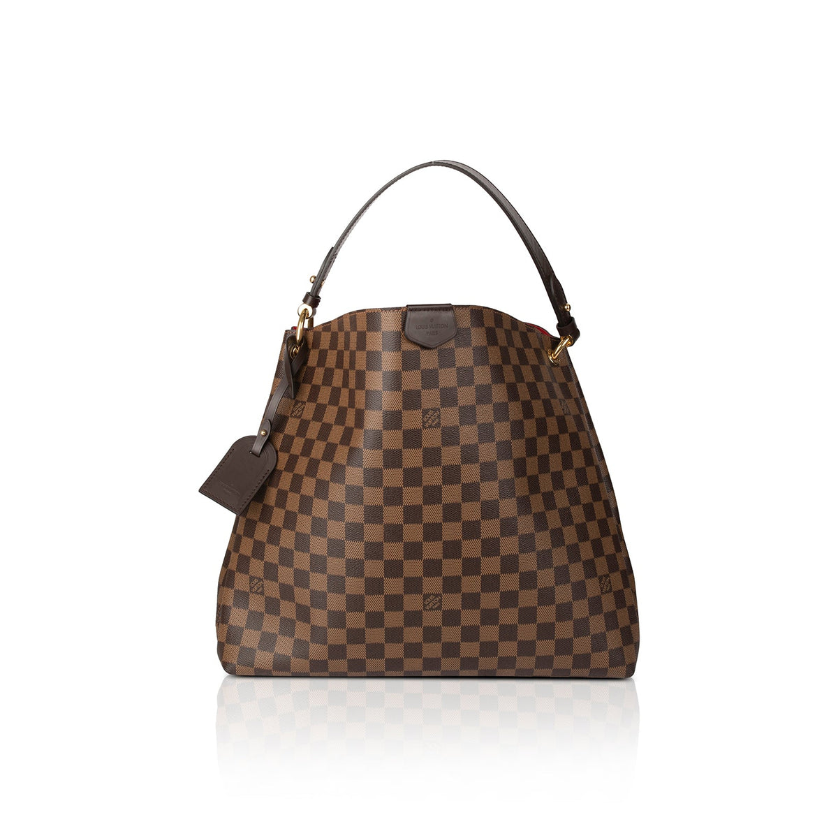 Louis Vuitton Graceful Handbag Damier mm Brown
