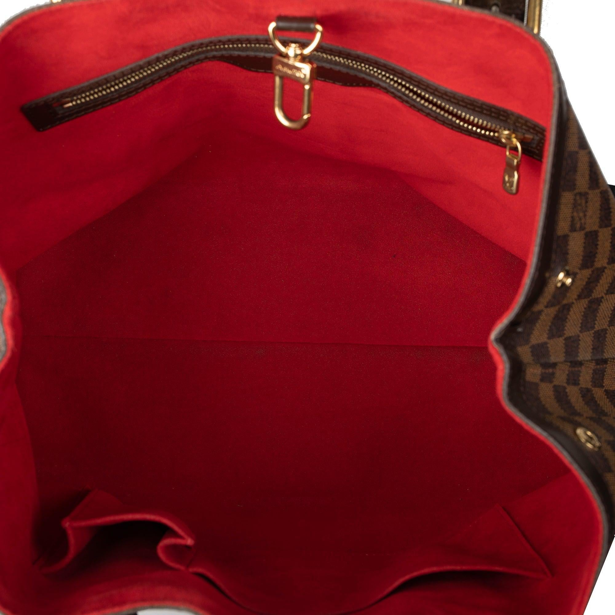 Louis Vuitton Damier Ebene Hampstead MM