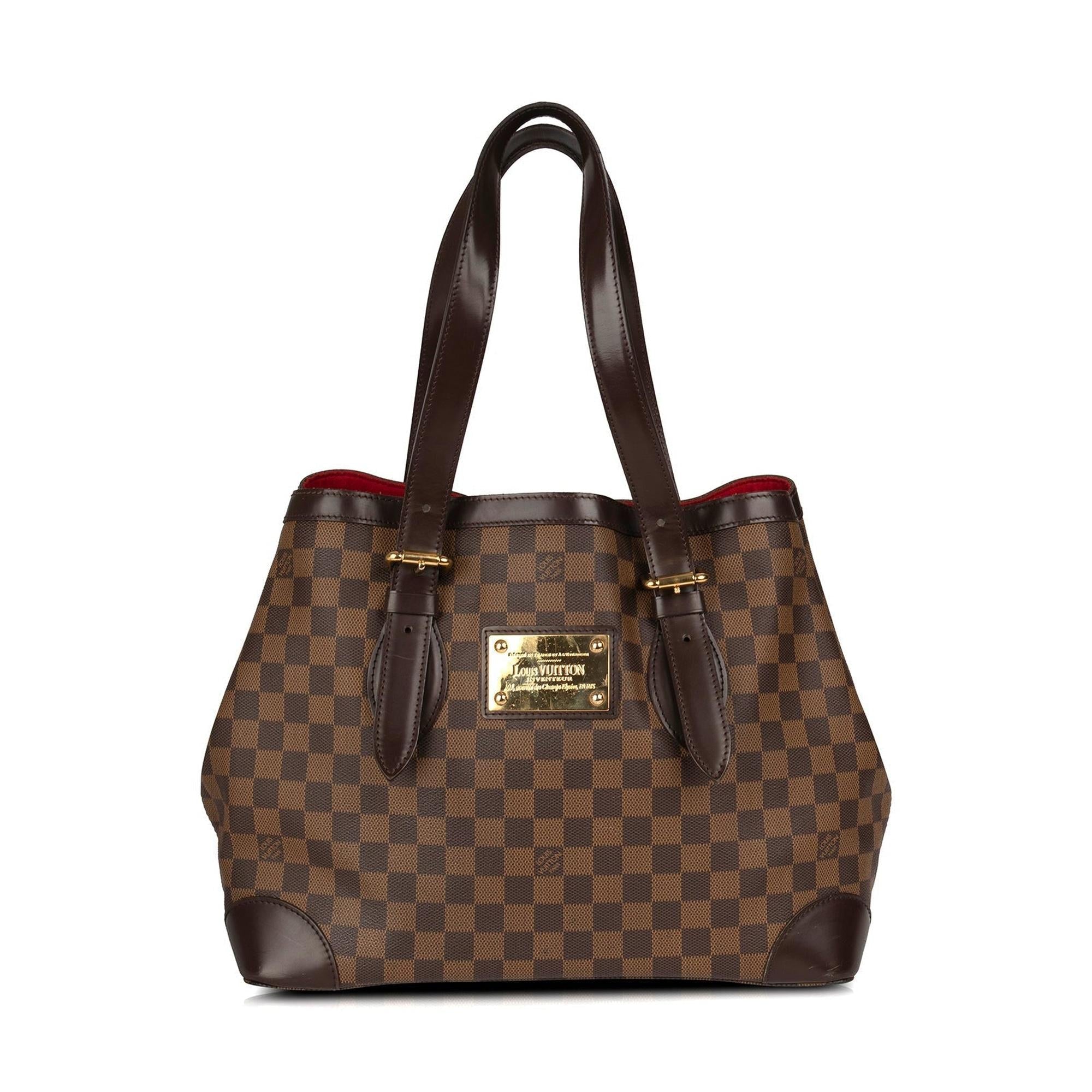 Louis Vuitton Damier Ebene Hampstead MM