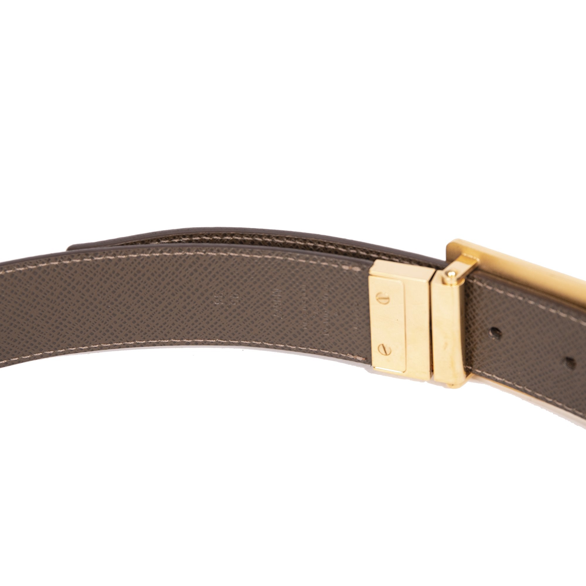 Louis Vuitton Damier Ebene Inventeur Reversible 35MM Belt