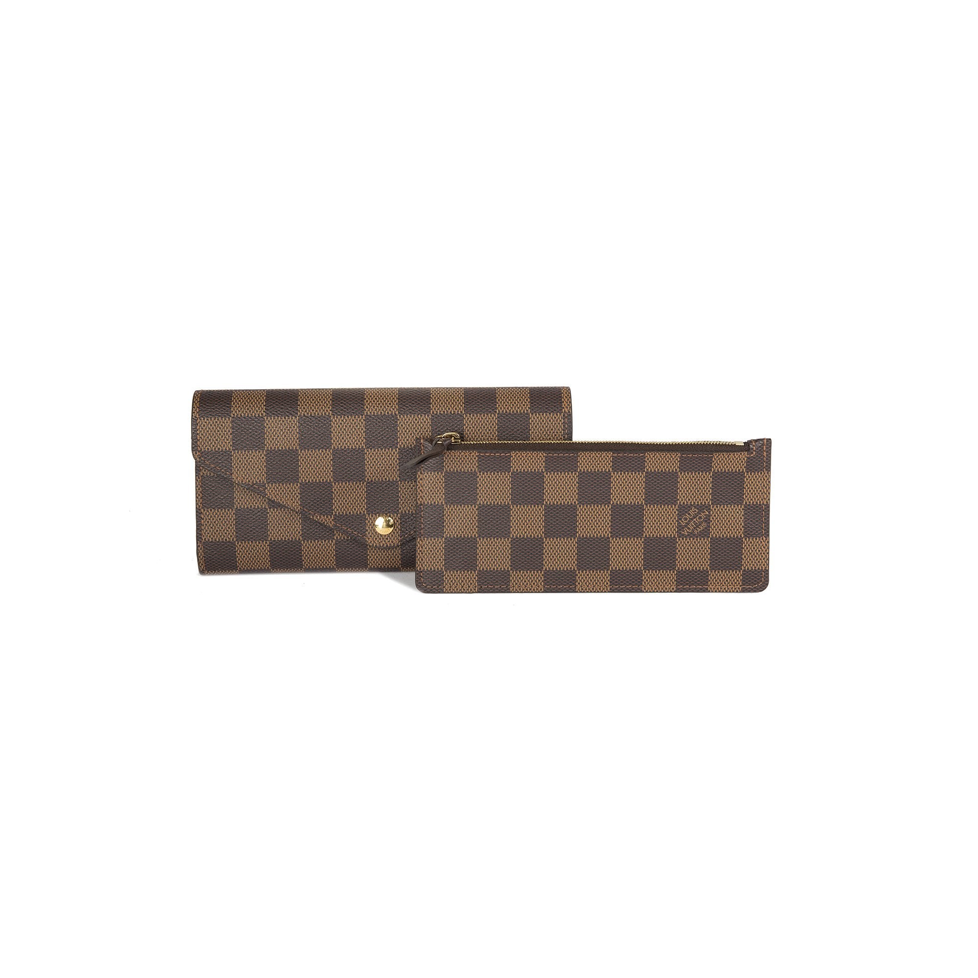 Louis Vuitton Damier Ebene Josephine Wallet w/ Box